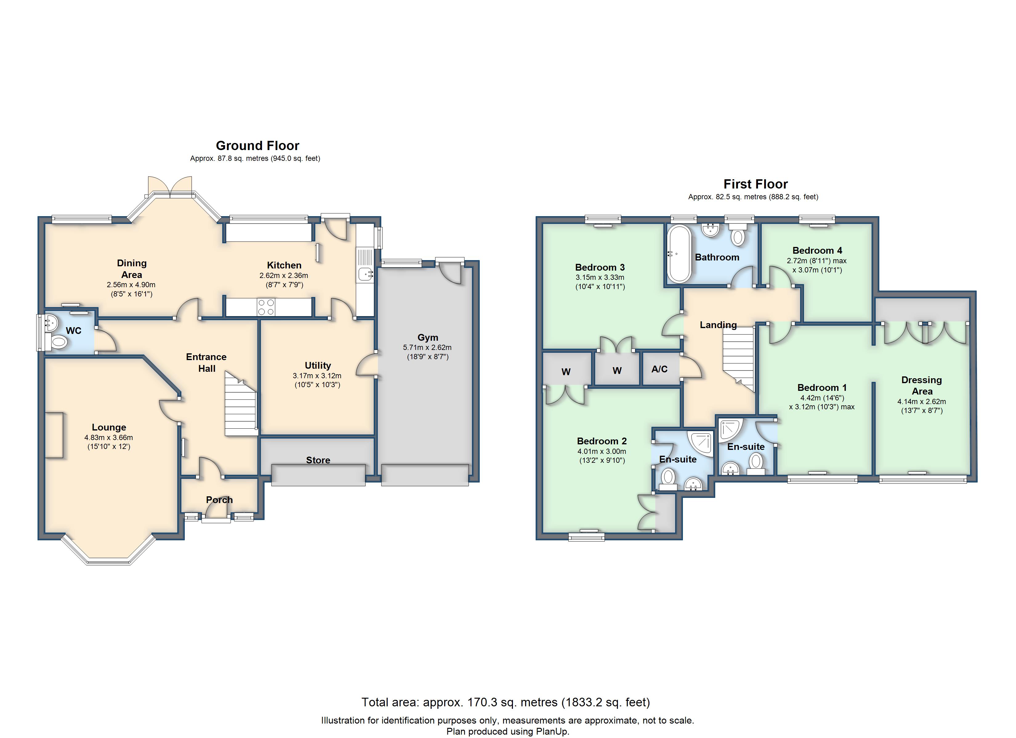 4 Bedrooms Detached house for sale in Alderson Drive, Stretton, Burton-On-Trent DE13