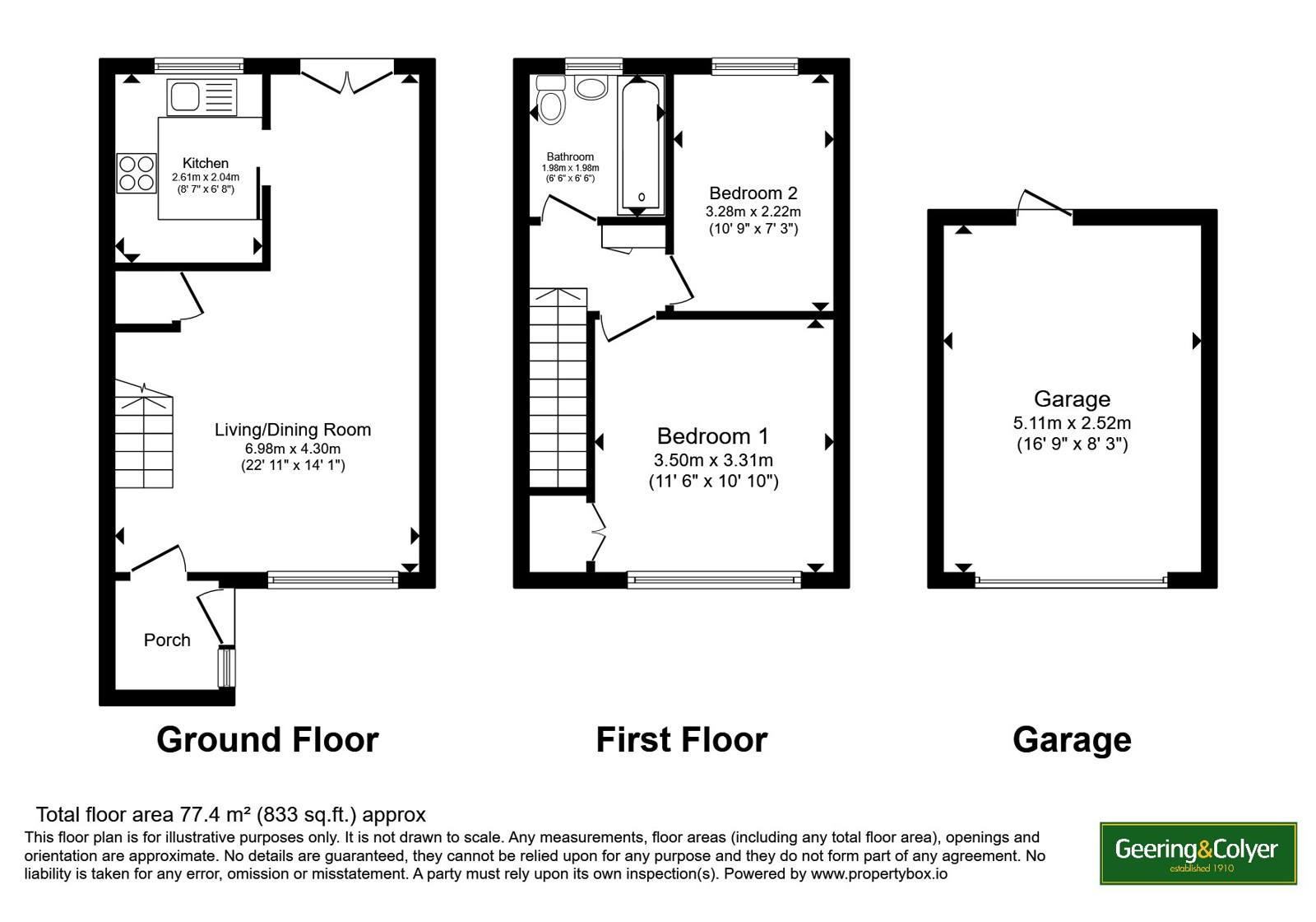 Cranleigh Drive, Dover floorplan