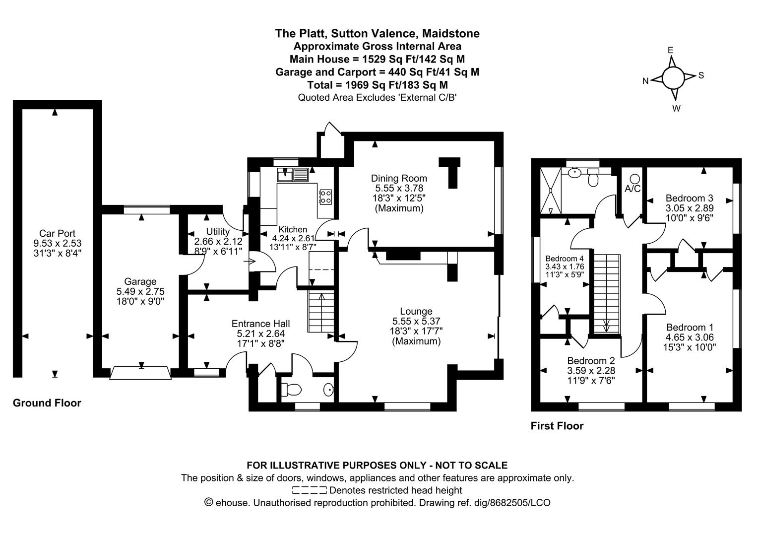 7, The Platt, Sutton Valence floorplan