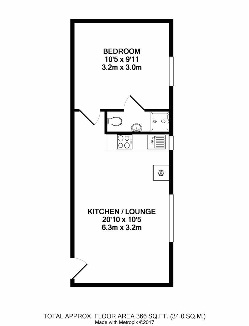 1 Bedrooms Flat to rent in Alexandra Road, Hounslow TW3