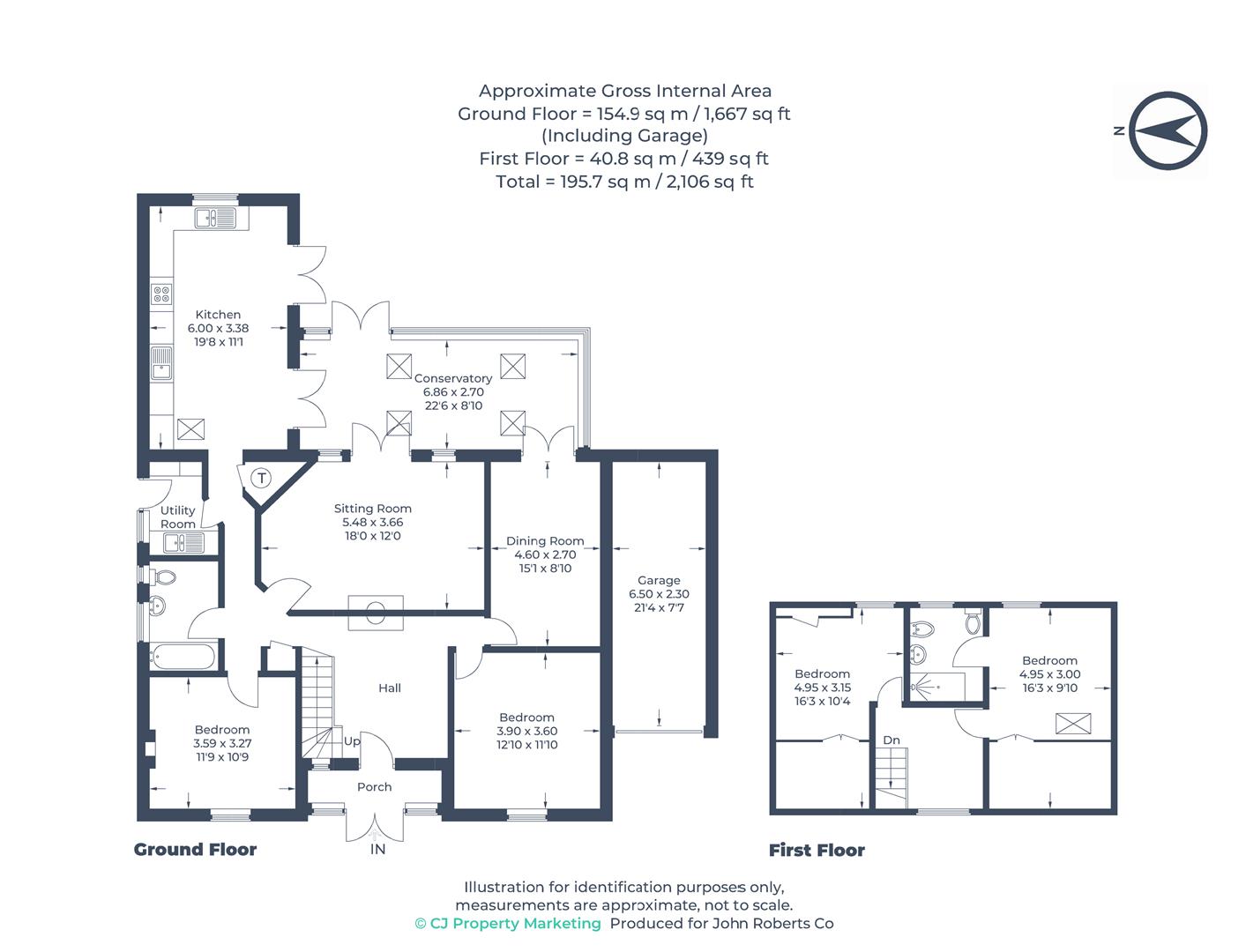 57, Whitelands Avenue, Chorleywood floorplan