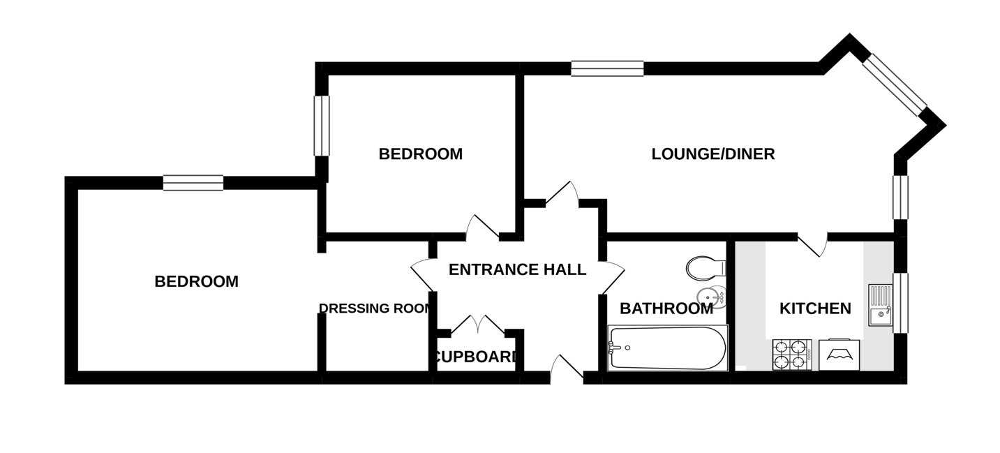 198, Ascot Court, Hampshire floorplan