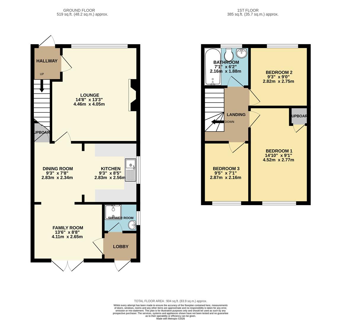 4, Senlac Green, Uckfield floorplan