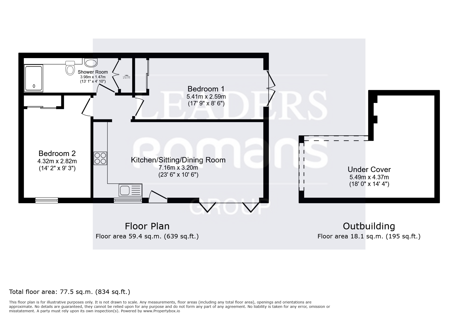 Coot Cottage,, St. Annes Close, Emsworth floorplan
