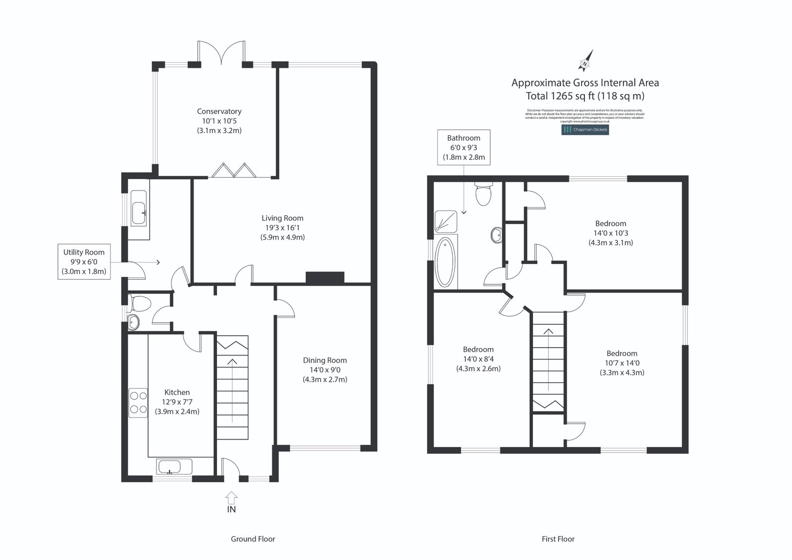 2, Bolton Street, Sudbury floorplan