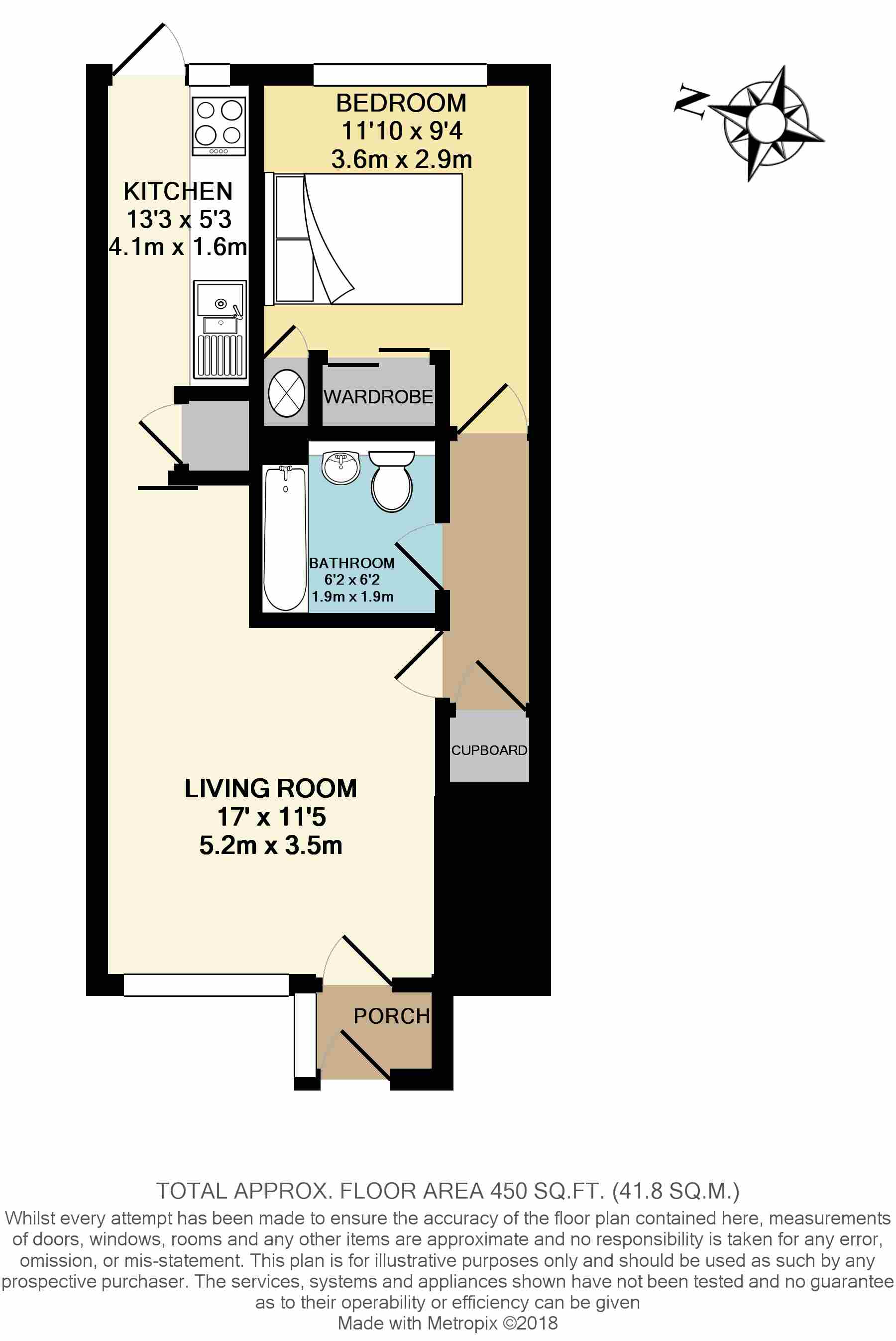 1 Bedrooms Flat for sale in Woodlands Road, North Meads, Bognor Regis, West Sussex. PO22