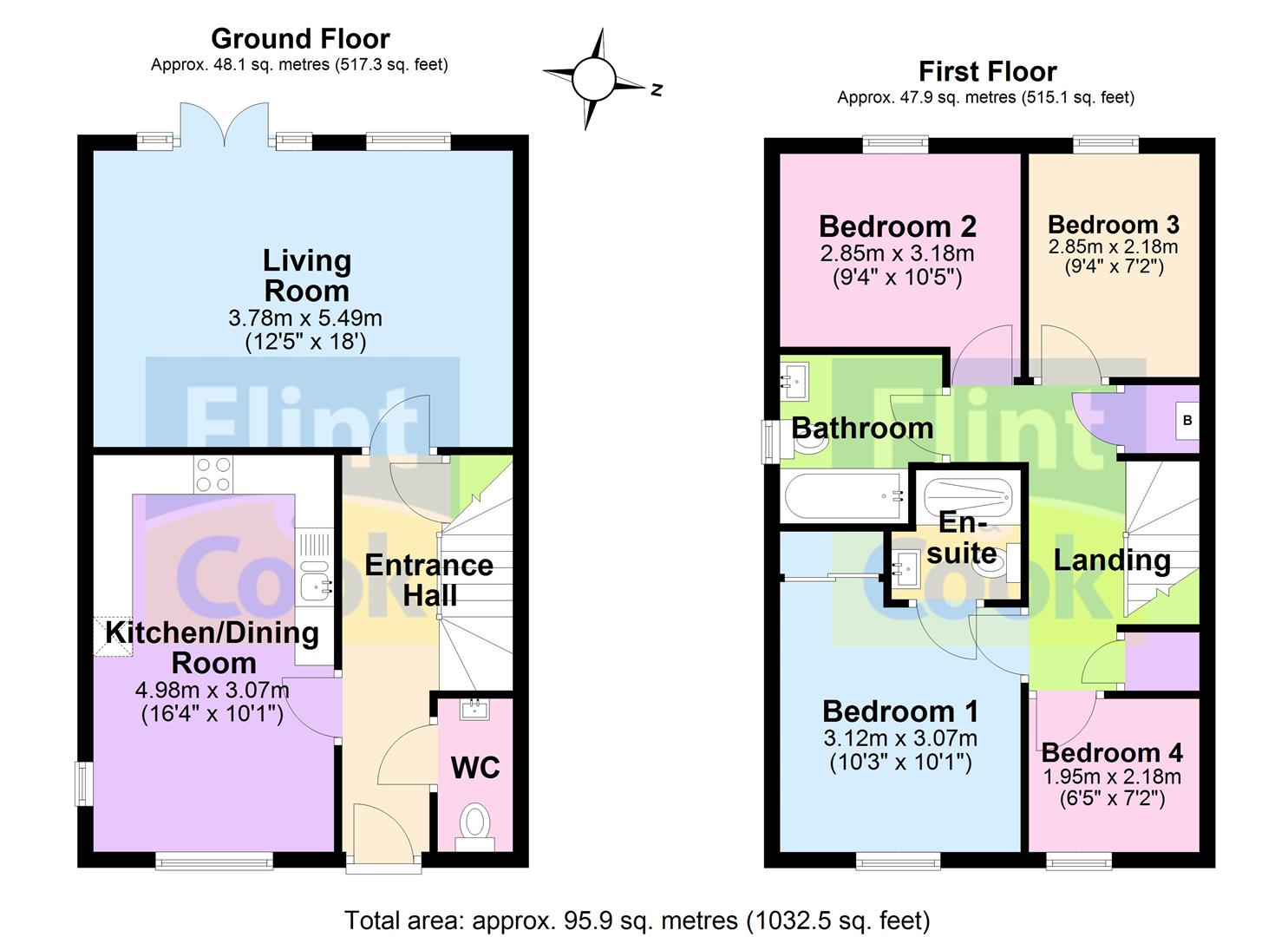 15, Royal Wilding Place, Hereford floorplan