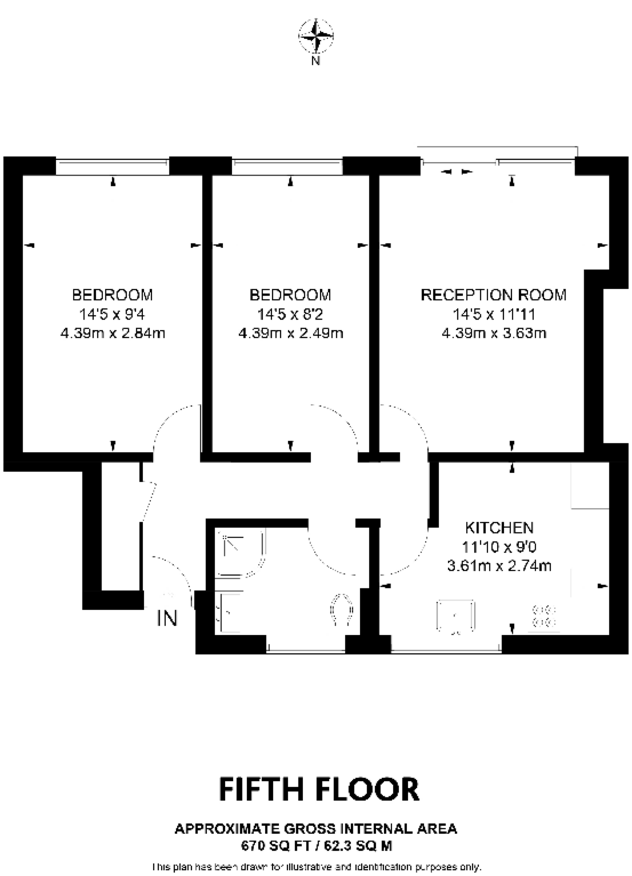Clissold Crescent, Newington Green floorplan