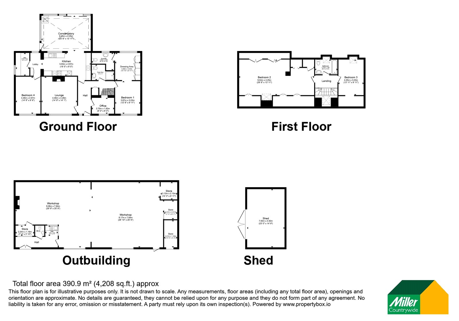 Woody Nook,, South Carn Brea, Redruth floorplan