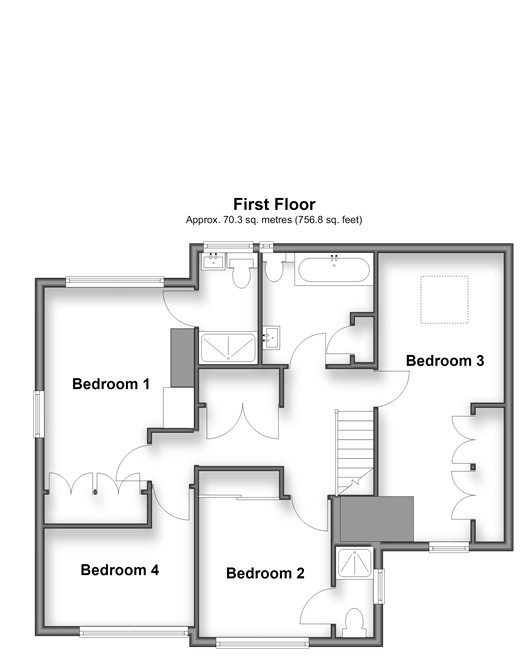 Nuthatch Gardens, Reigate floorplan