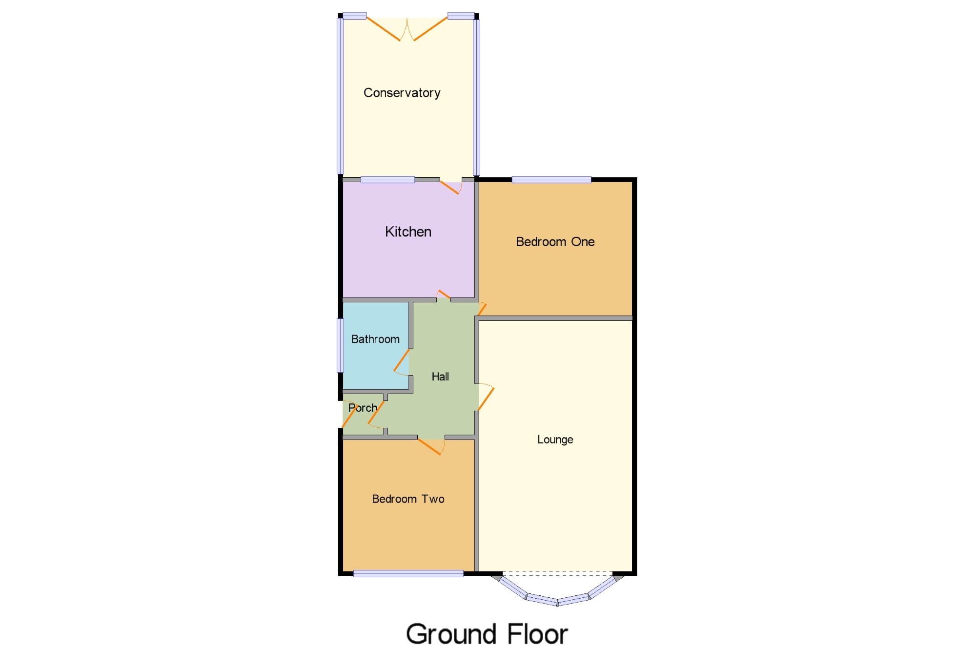 2 Bedrooms Bungalow for sale in Stirling Court, Briercliffe, Burnley, Lancashire BB10