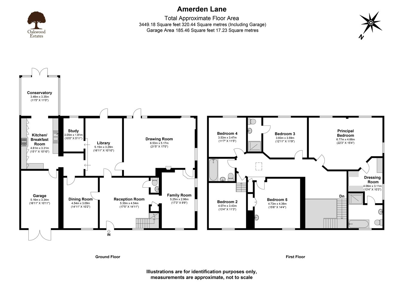 Amerden Bank, Amerden Lane, Taplow floorplan