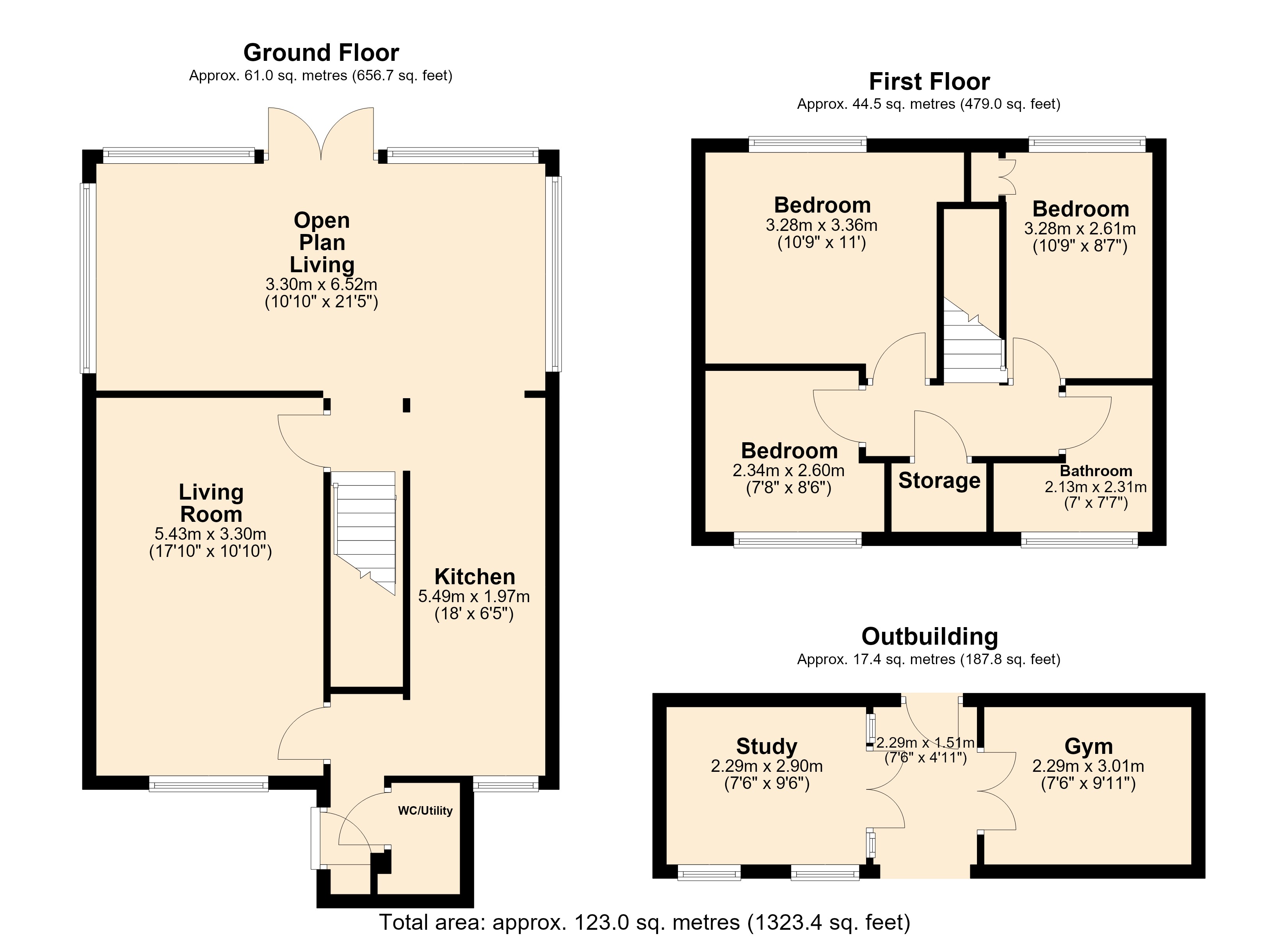 3, Tongbarn, Skelmersdale floorplan
