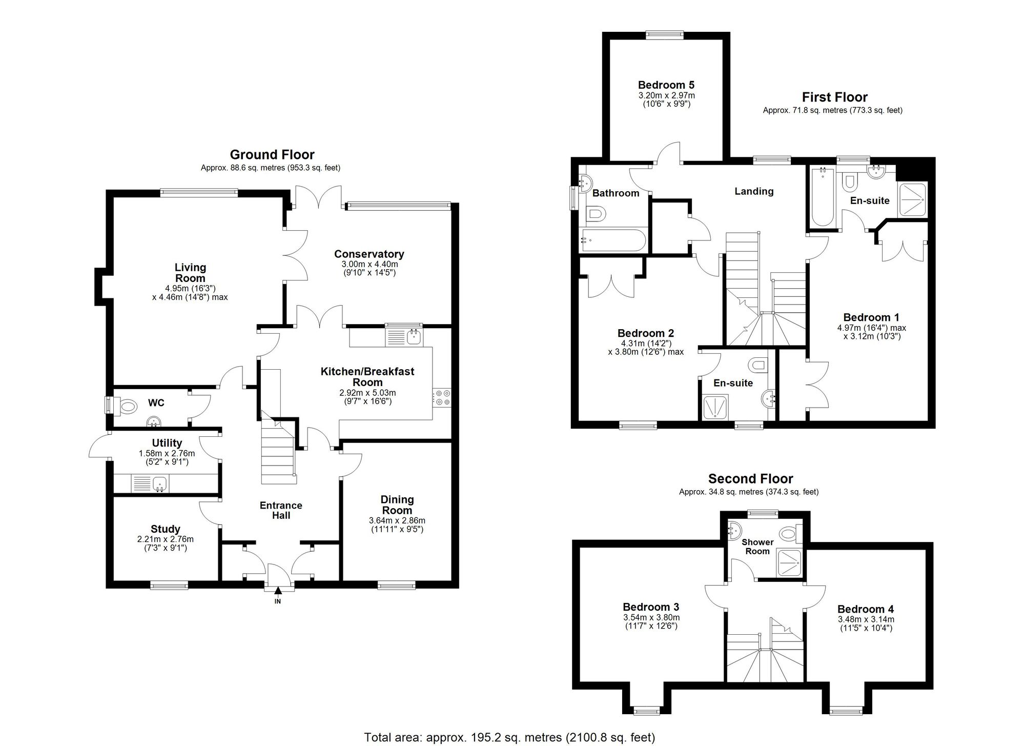 1 Walhatch Close, Forest Row floorplan