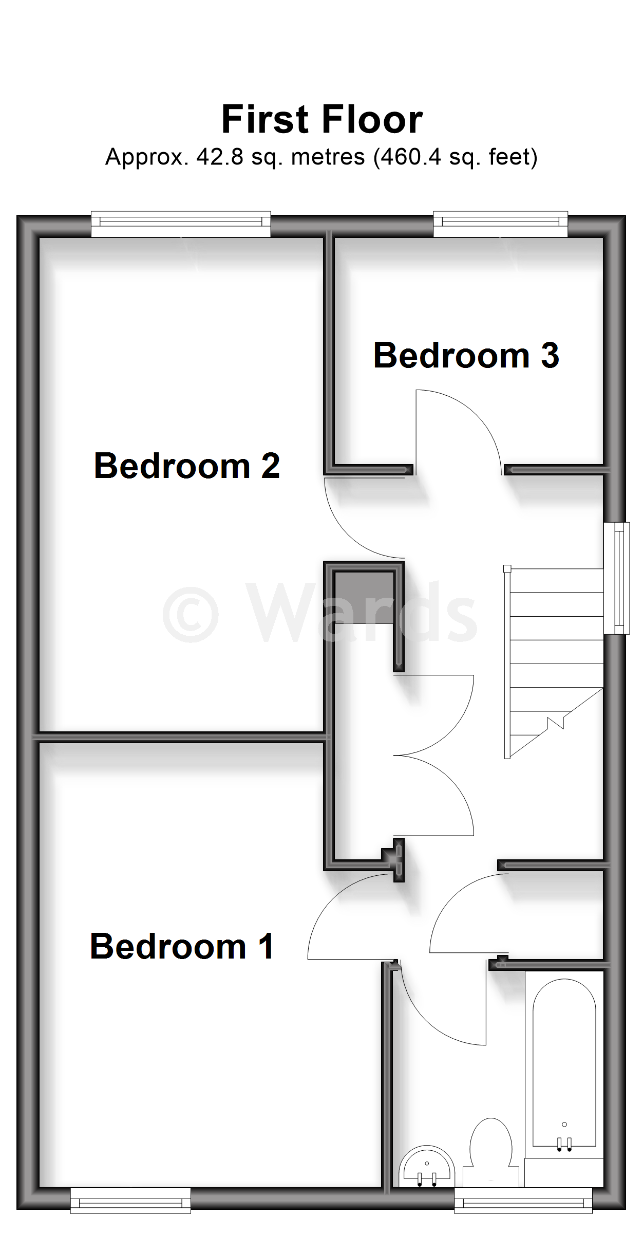5, Balcomb Crescent, Margate floorplan
