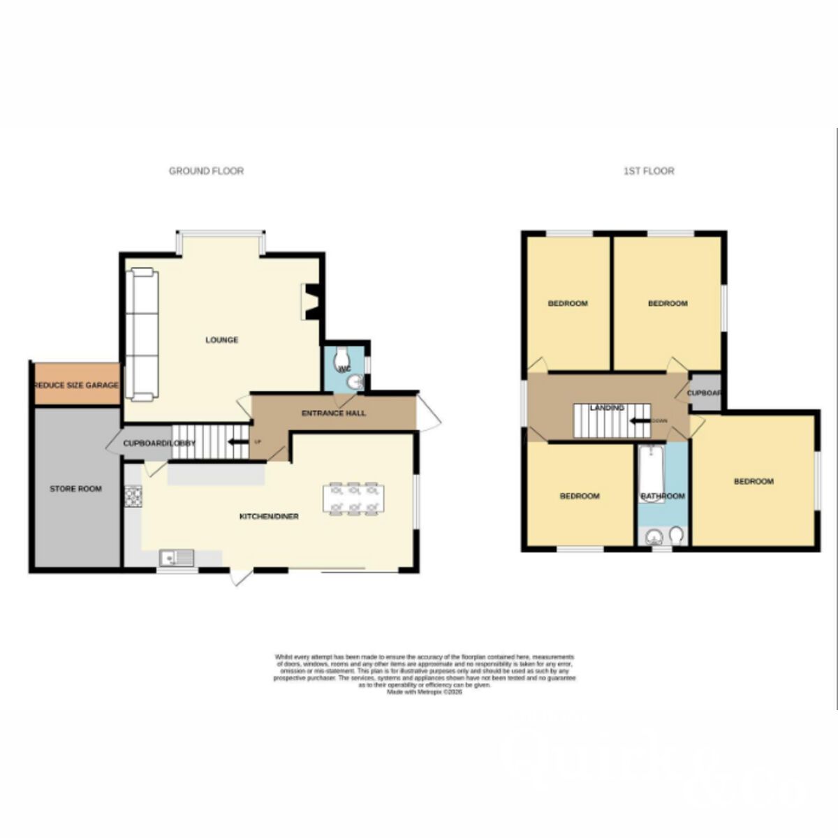2, Whiteways, Canvey Island floorplan