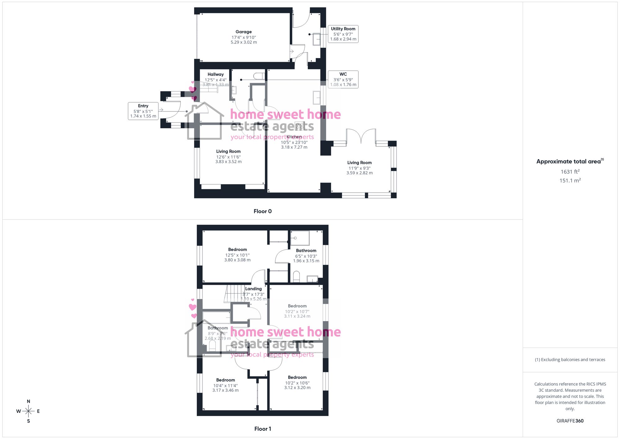 2 Ness Street, Nairn floorplan