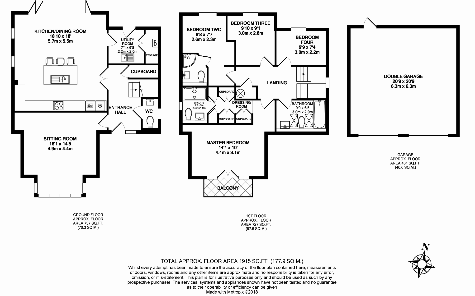 4 Bedrooms Detached house to rent in Colebrook Field, Ropley, Alresford SO24