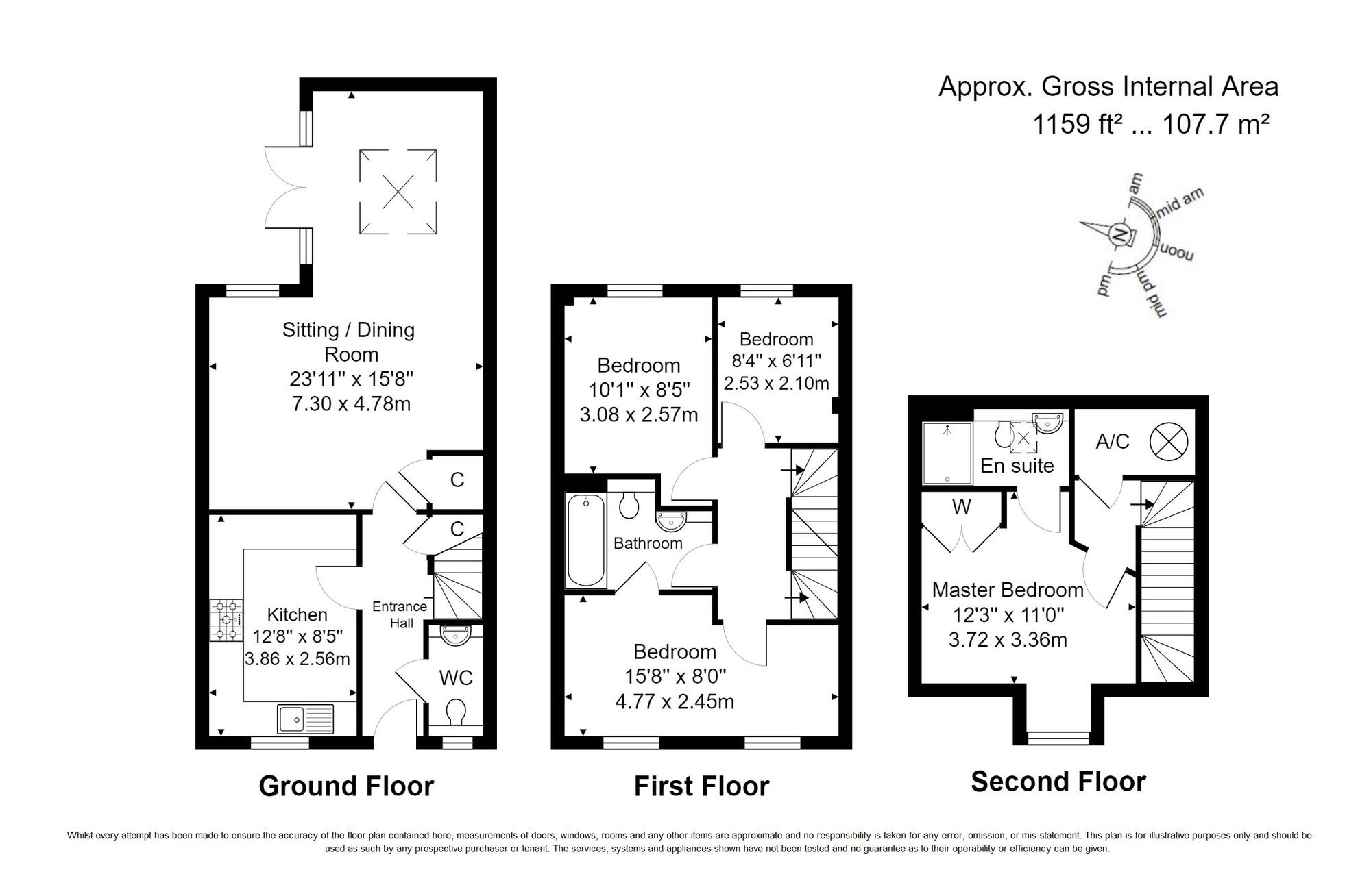 4 Dukes Drive, Tunbridge Wells floorplan