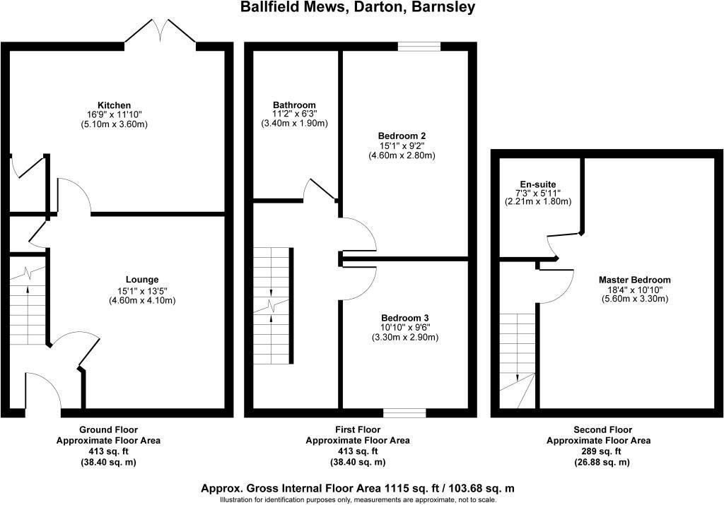4, Ballfield Mews, Barnsley floorplan