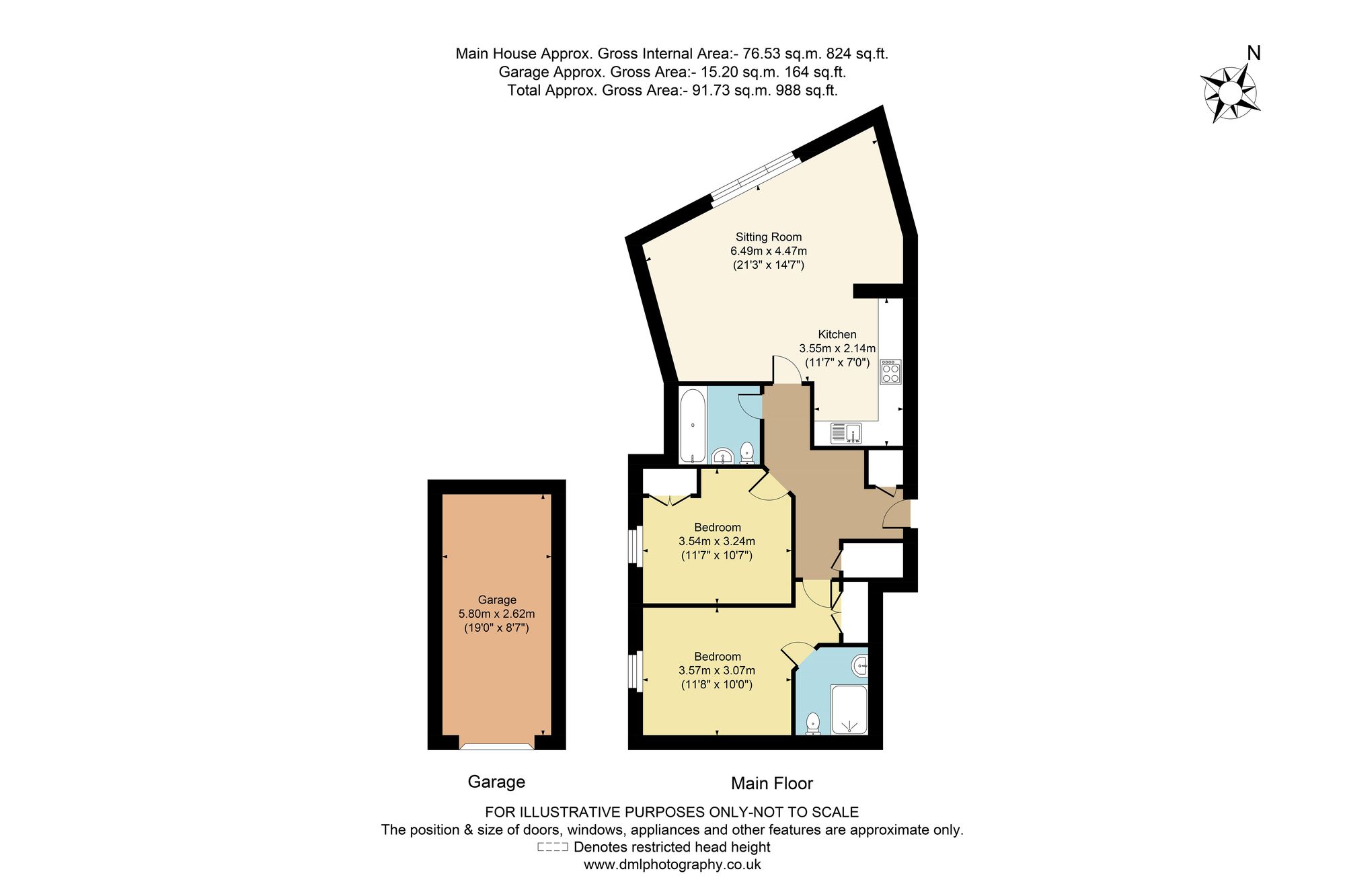 36 Coachmans Court Station Road, Moreton-In-Marsh floorplan