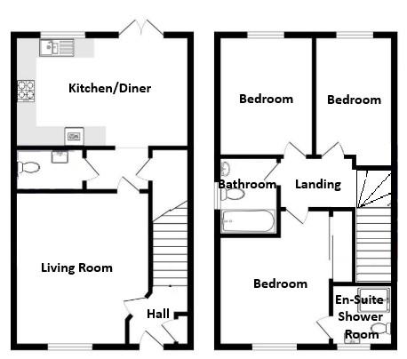 Siegfried Close, Sellindge, Ashford, Kent floorplan