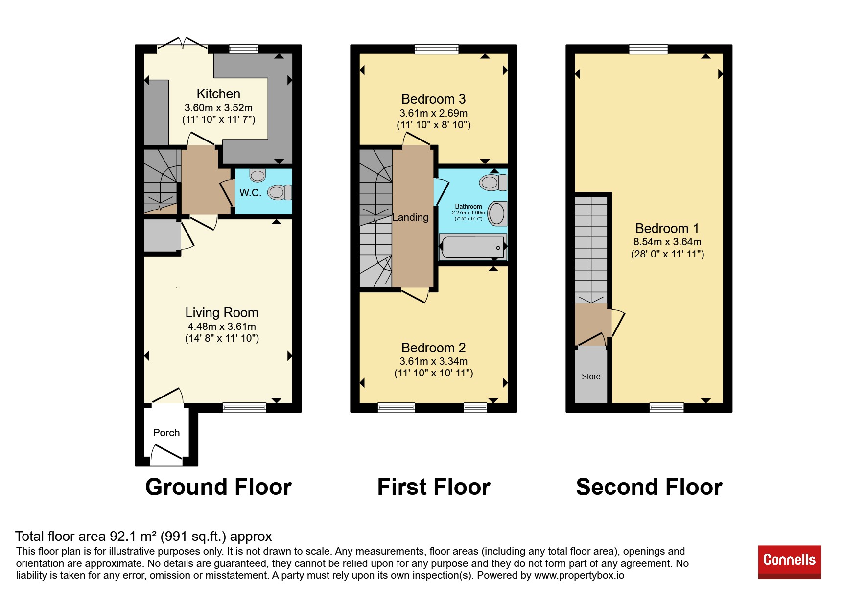 113, Stowmarket Road, Ipswich floorplan