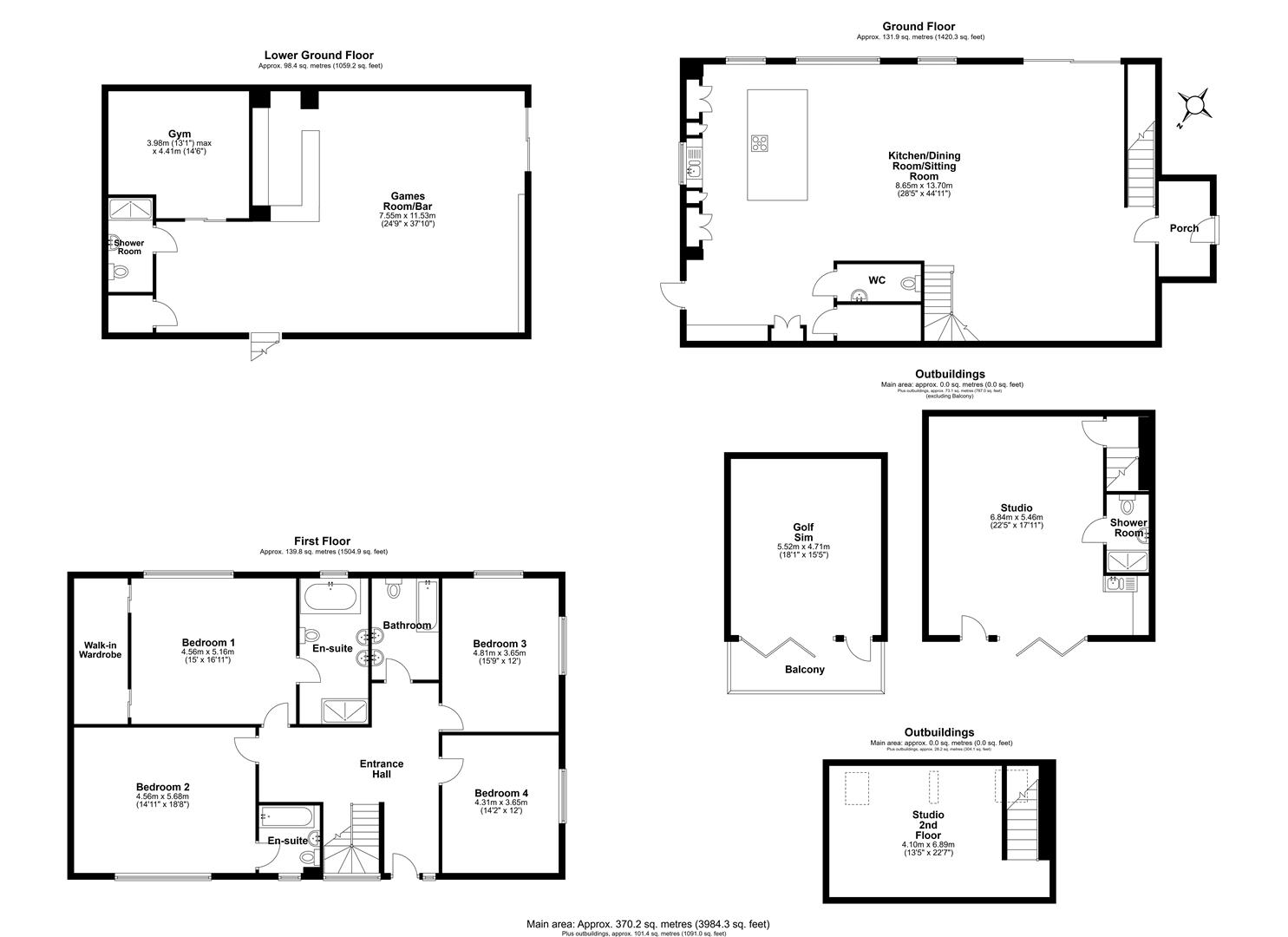 Hill View, Edginswell Lane, Torquay floorplan