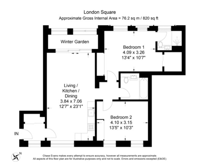 2 Bedrooms Flat to rent in Gunthorpe Street, Shoreditch, London E1