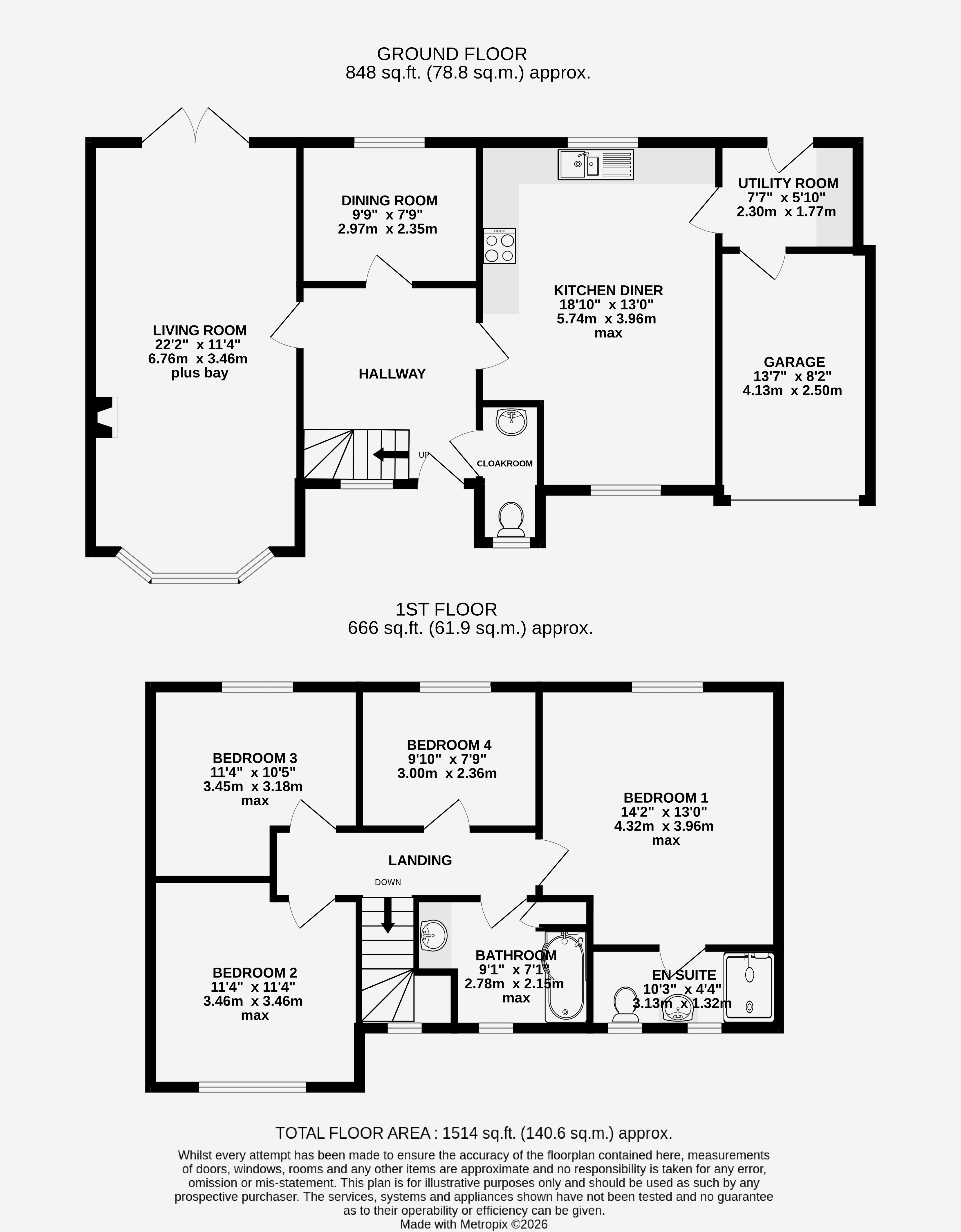 Copperkins, Exeter floorplan