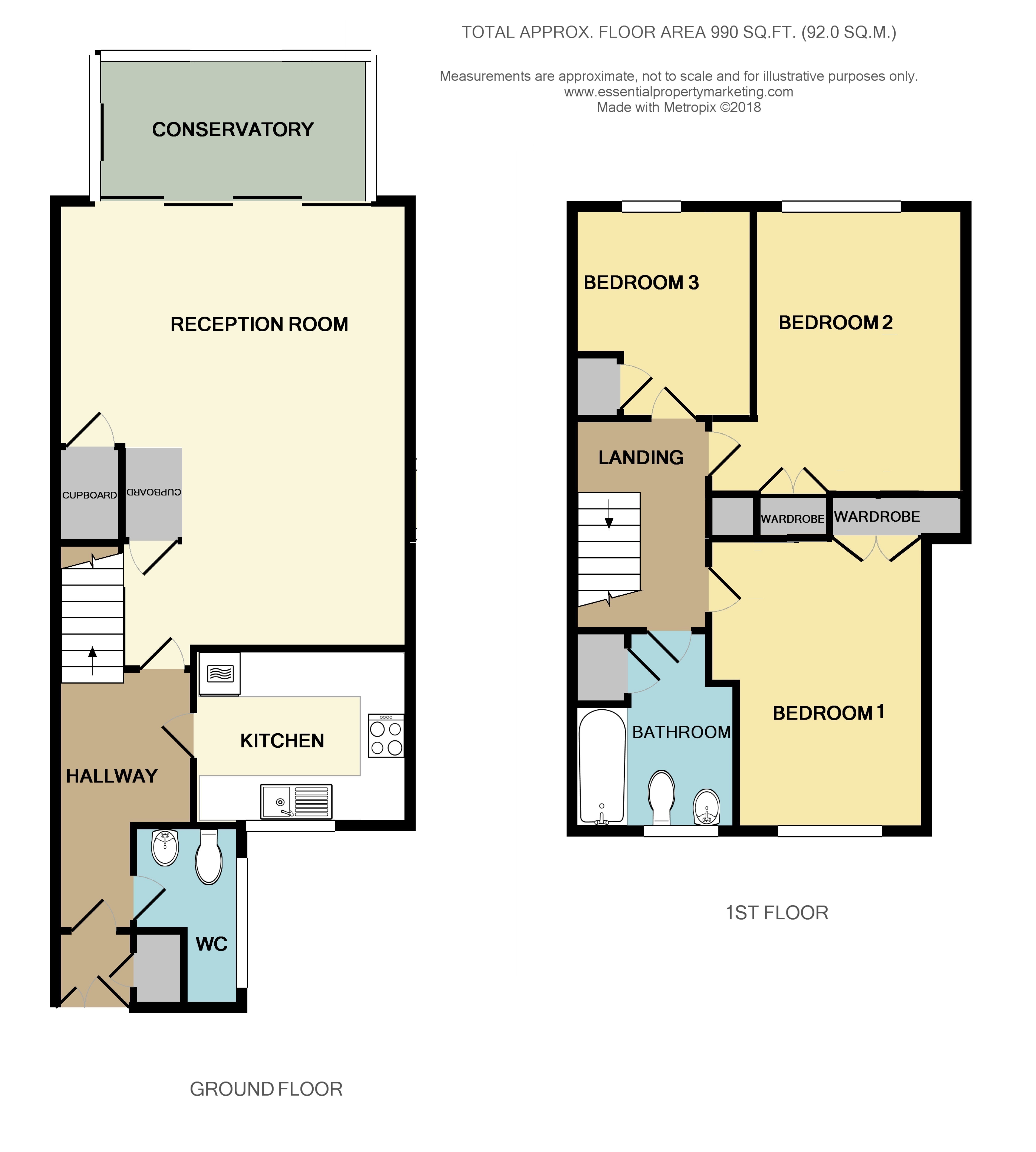 3 Bedrooms Terraced house for sale in Charlwood, The Green, Crordon CR0