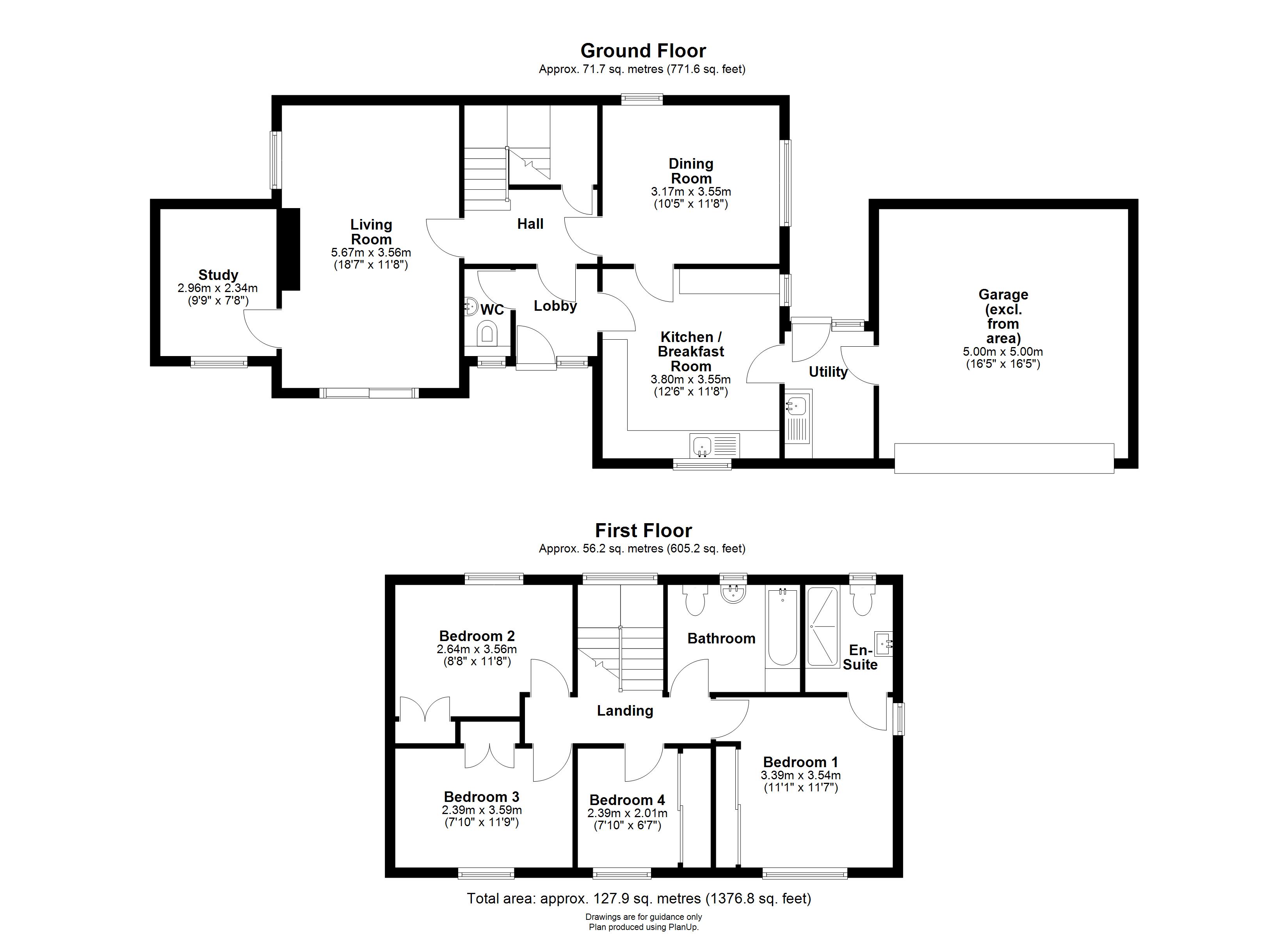 1, Bakery Close, Fen Ditton floorplan