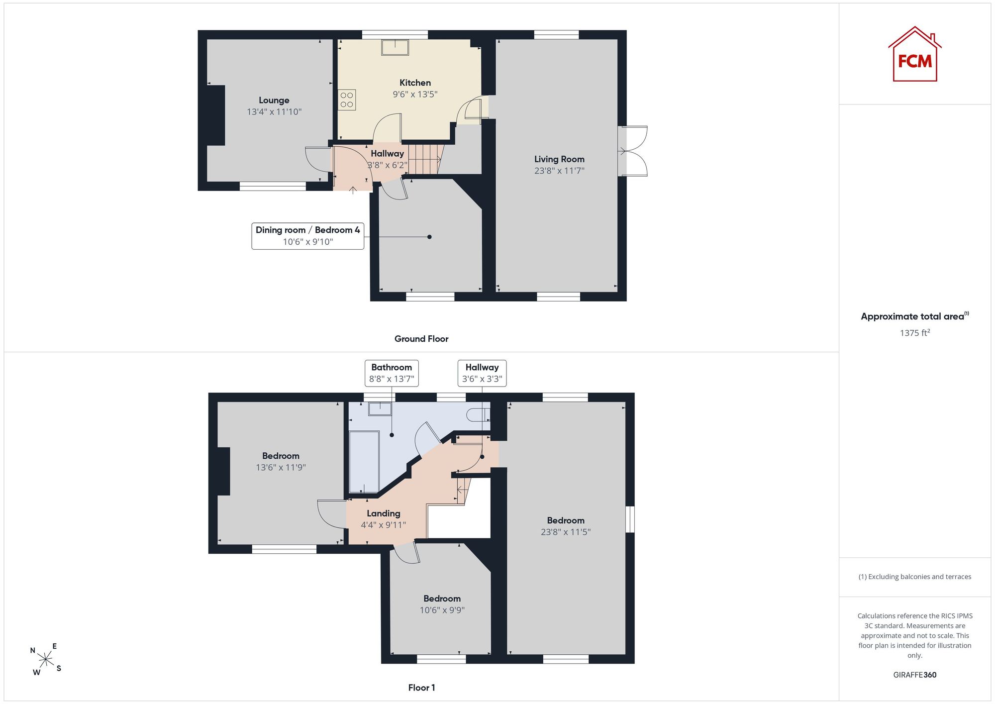 11 Mona Road, Workington floorplan