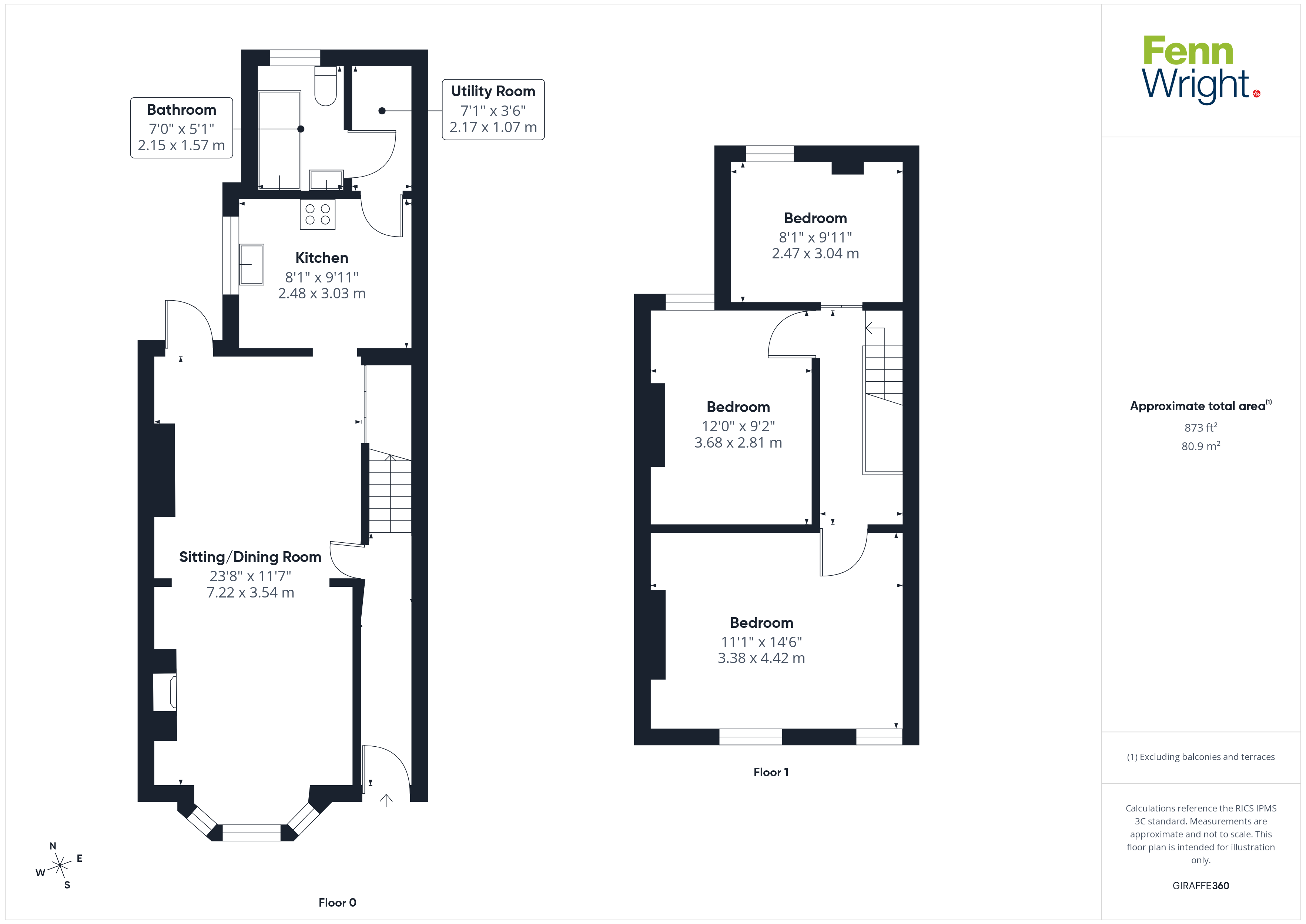 7, Upland Road, Suffolk floorplan