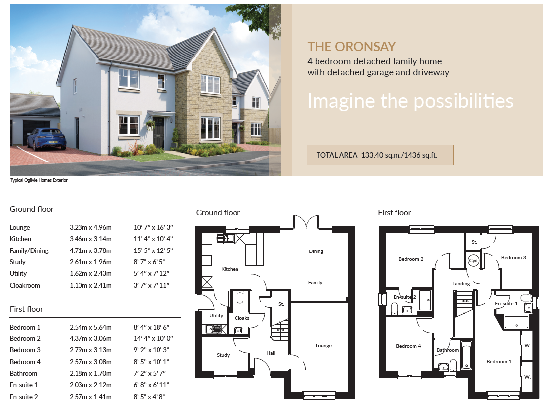 Penston Landing, Tranent floorplan