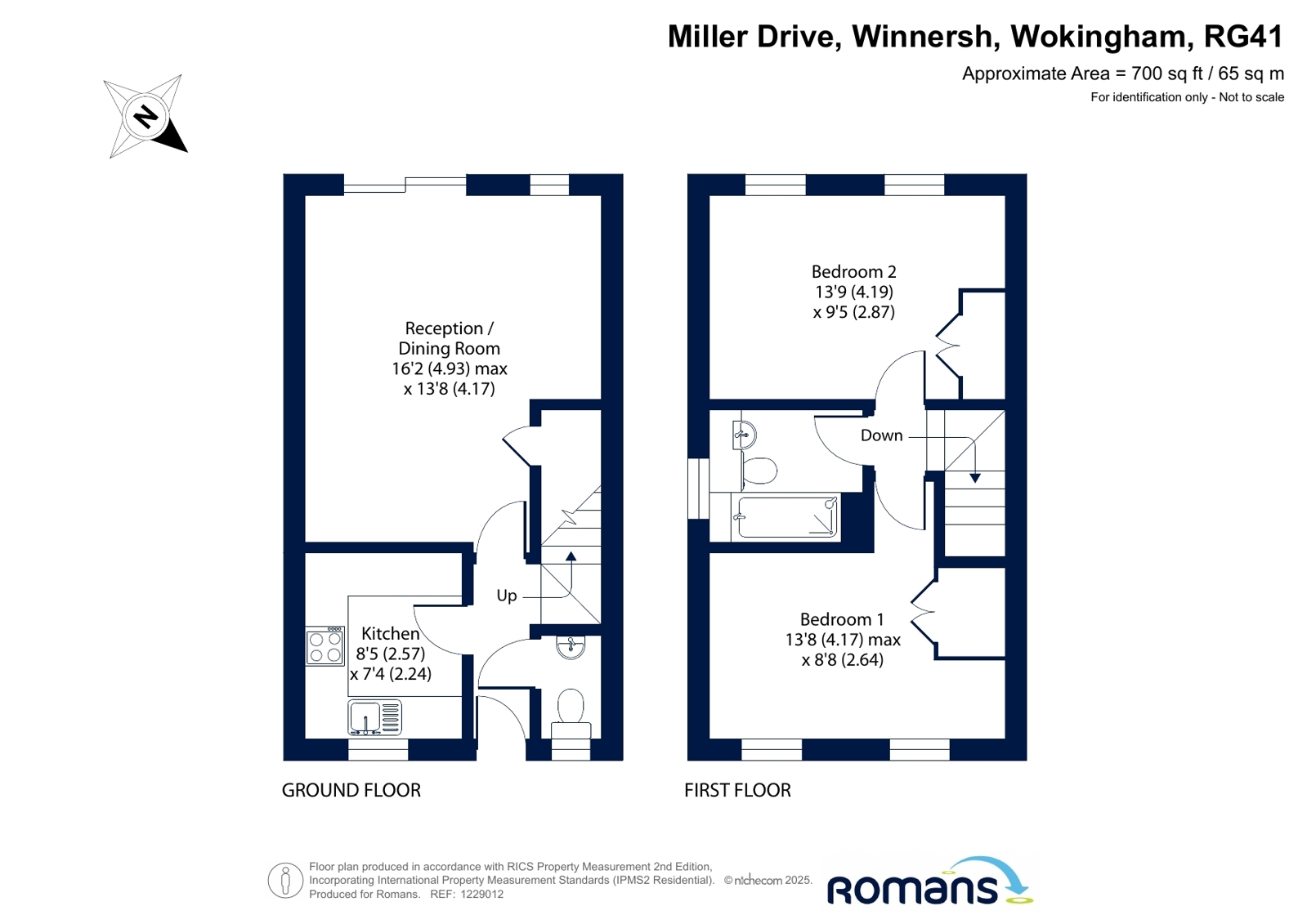 8, Miller Drive, Wokingham floorplan