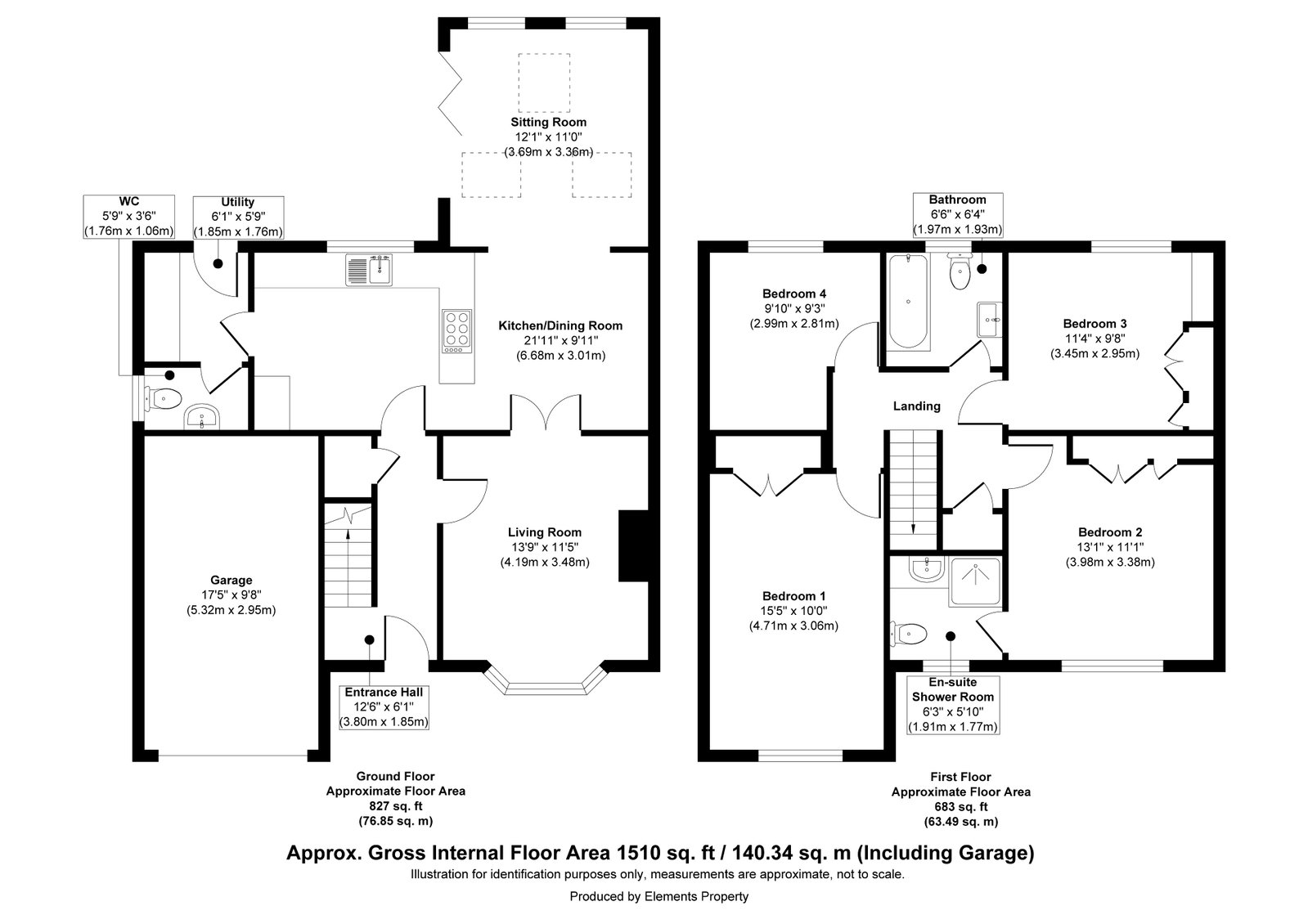 4, Field End Garth, Leeds floorplan