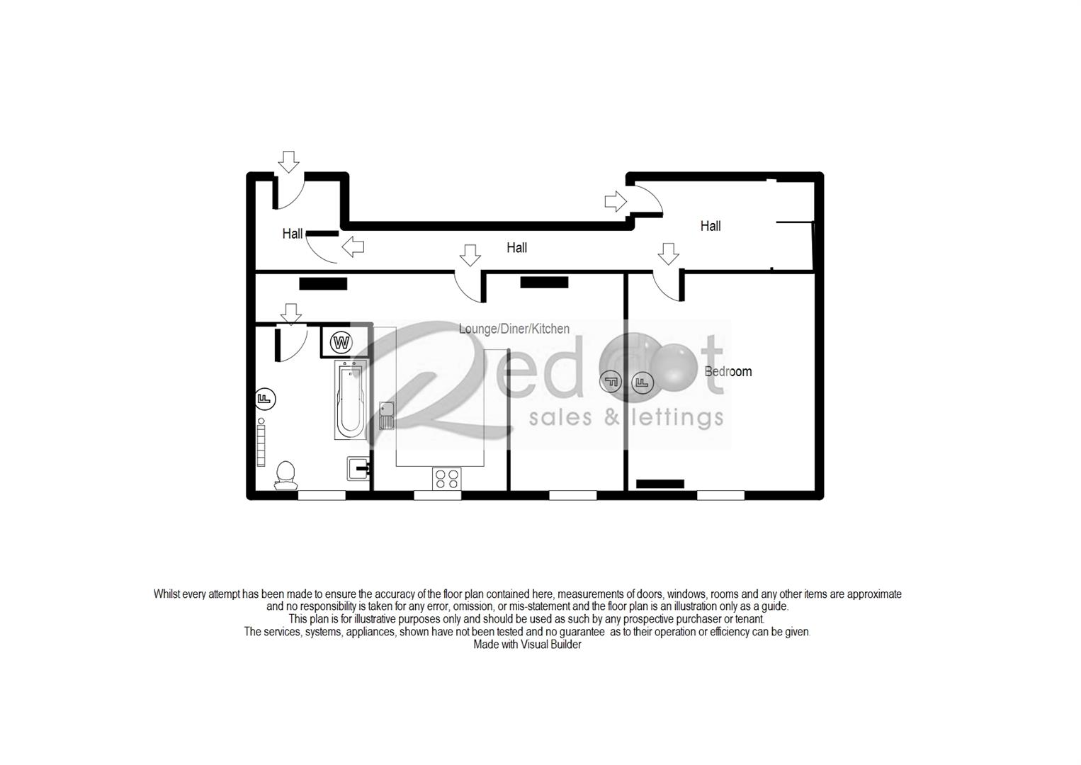Apartment 4, Abbeyfields, Sandbach floorplan