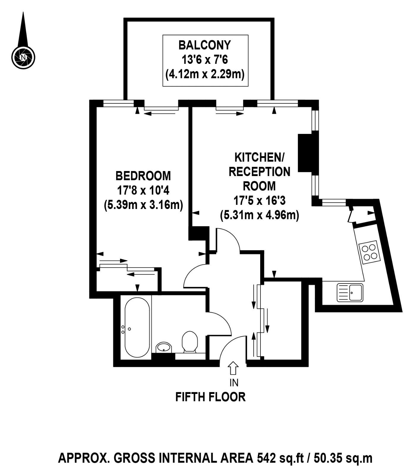 17, Horace Building, London floorplan