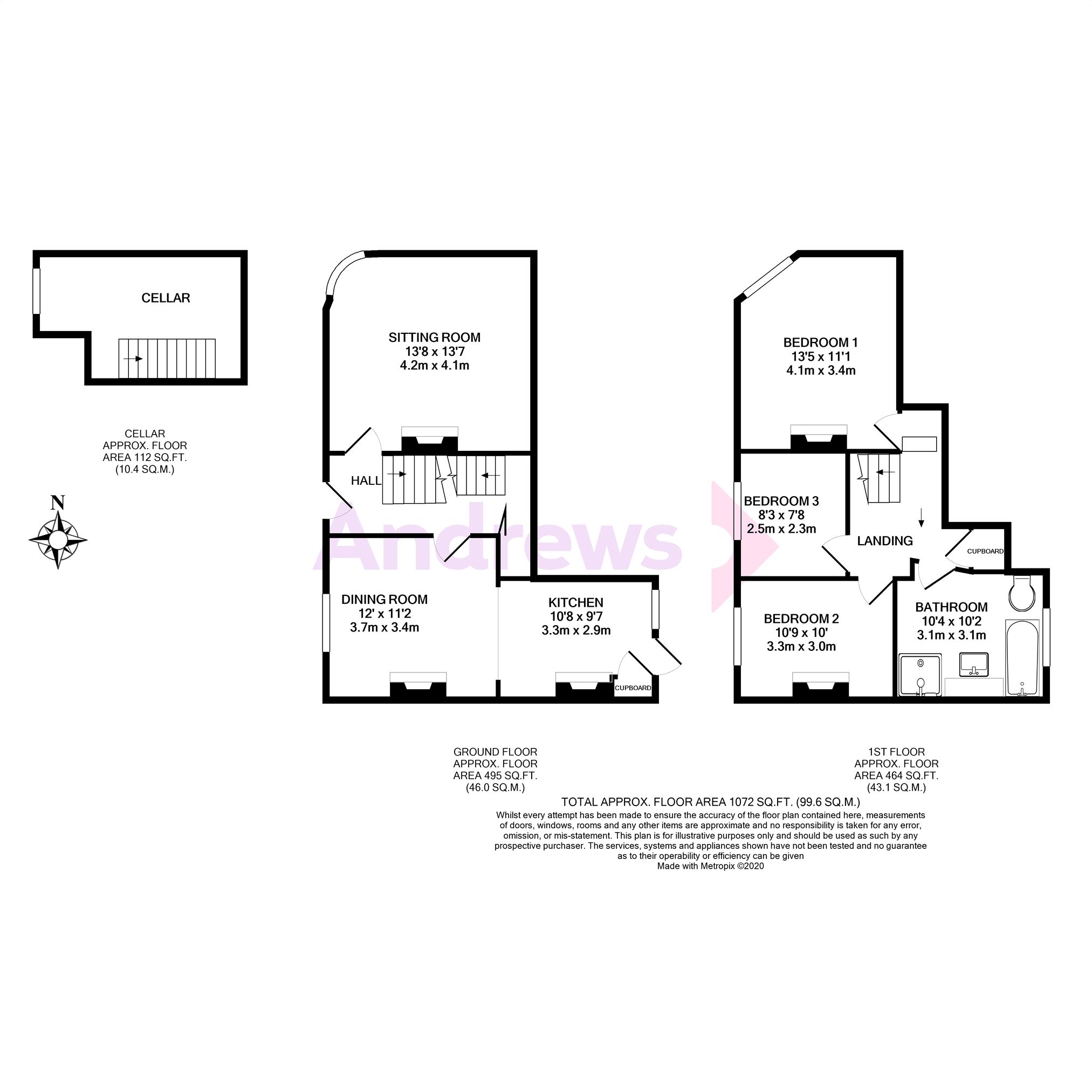 3 bed end terrace house for sale in Brookway Road, Charlton Kings