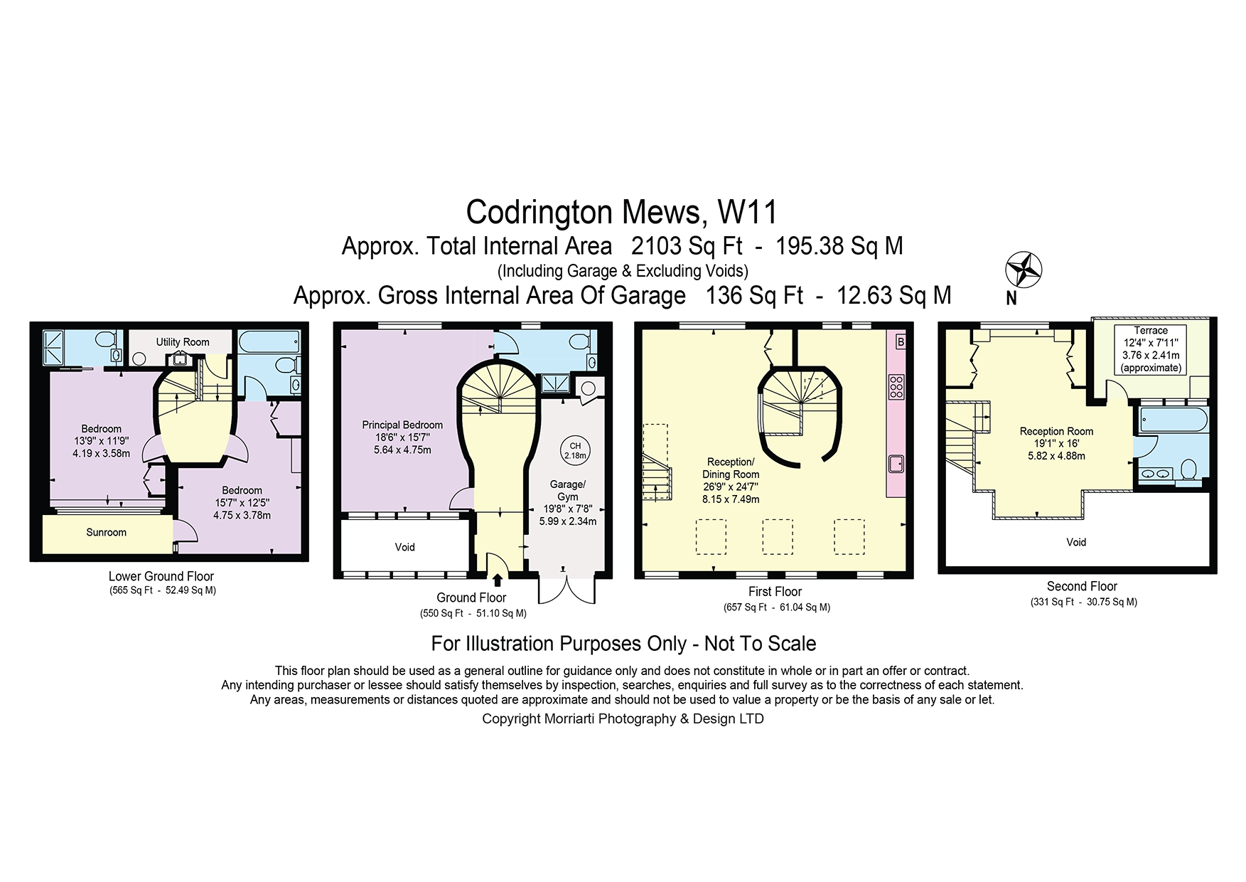 8, Codrington Mews, London floorplan