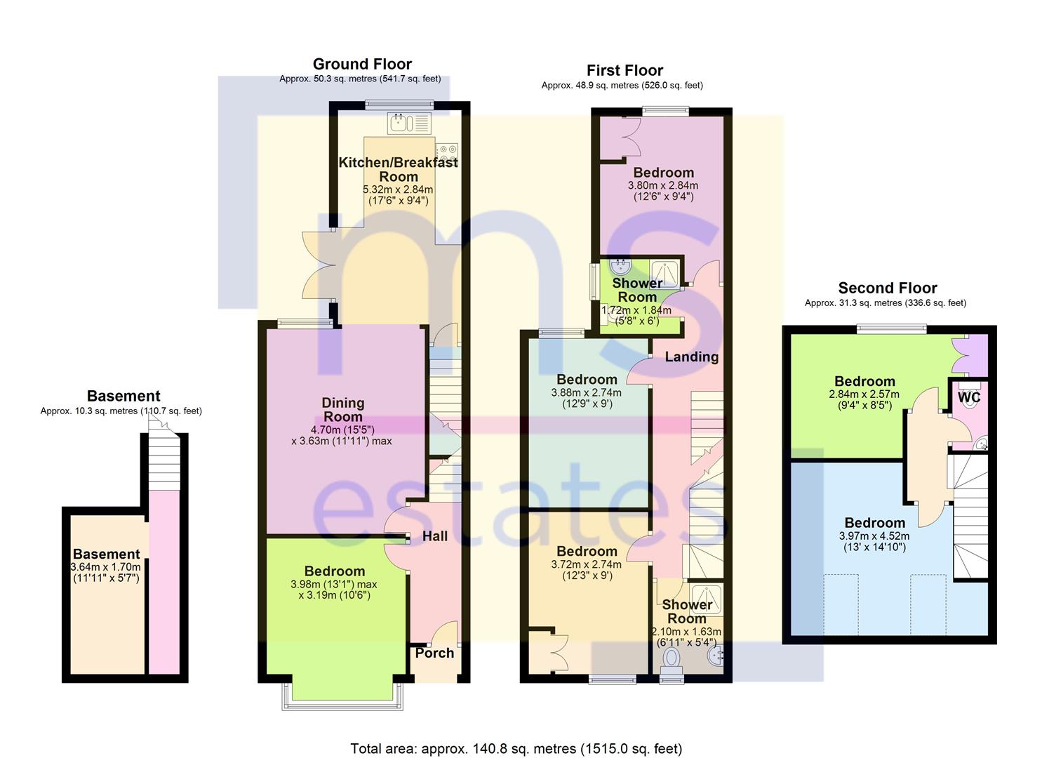 Harrington Drive, Nottingham floorplan