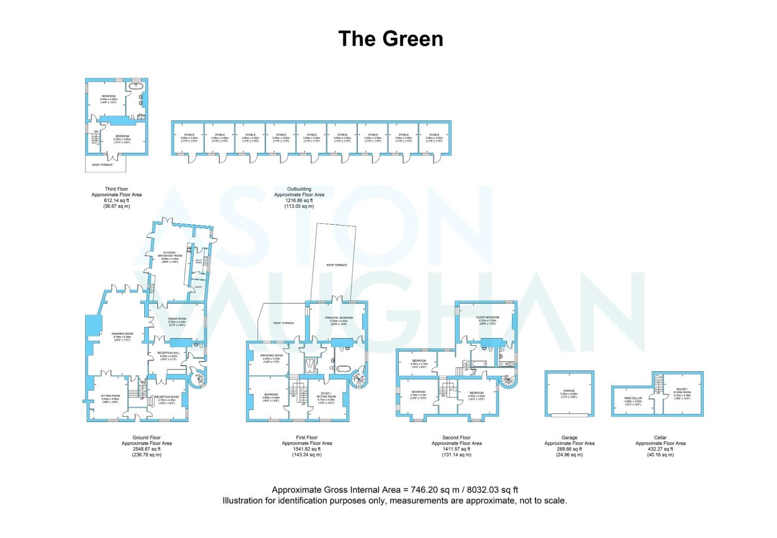 Northend House, The Green, Brighton floorplan