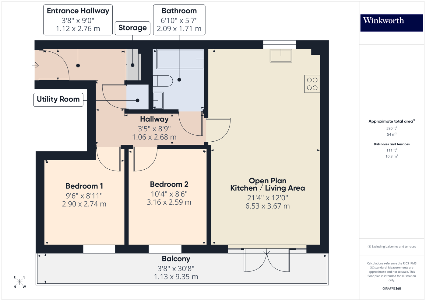 11 Alexander Court,, Sunningdale Gardens, London floorplan
