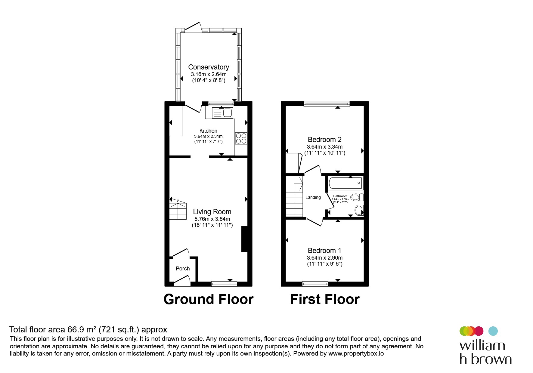 3, Cayley Close, York floorplan