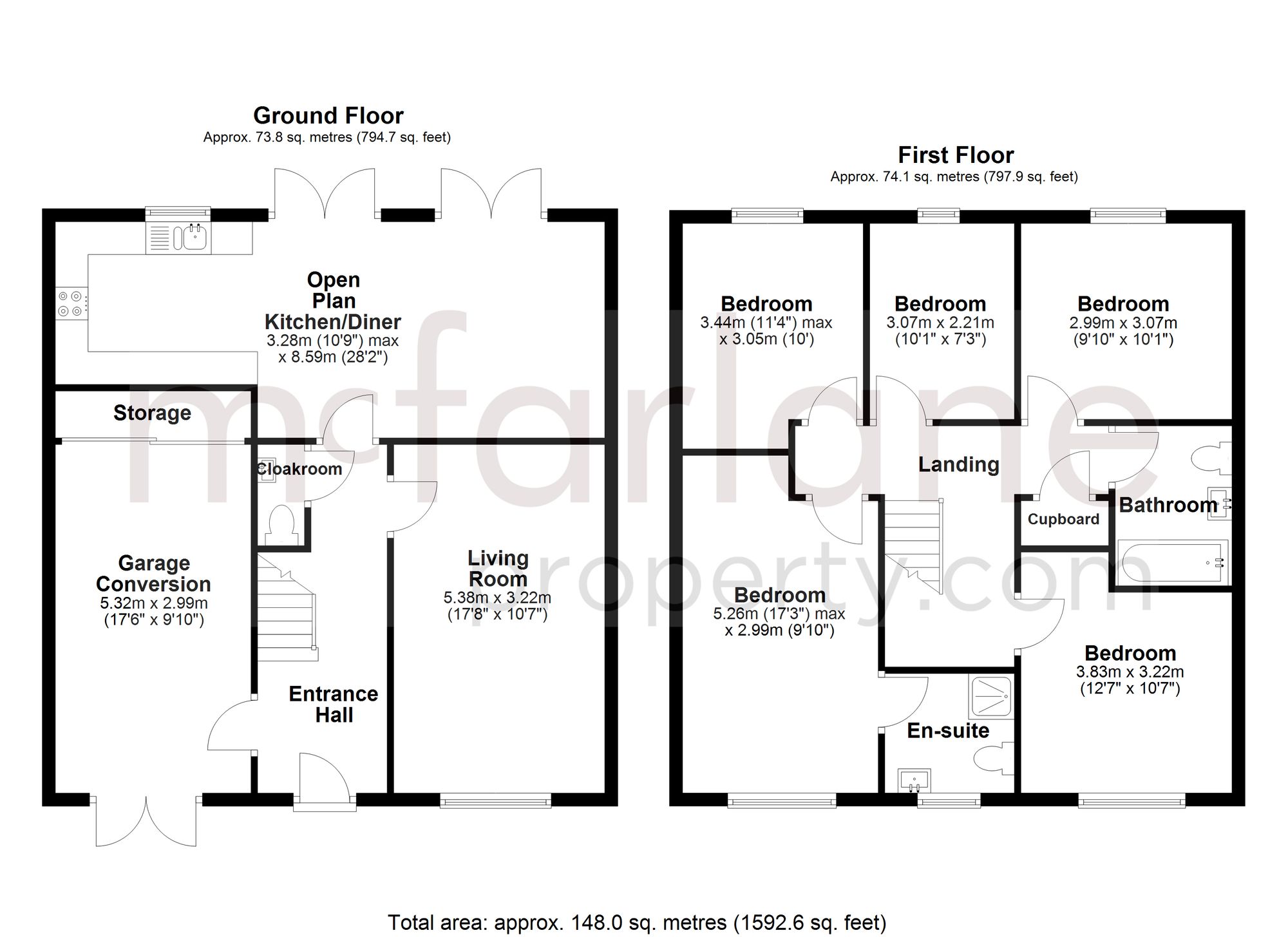16 Polesdon Avenue, Swindon floorplan