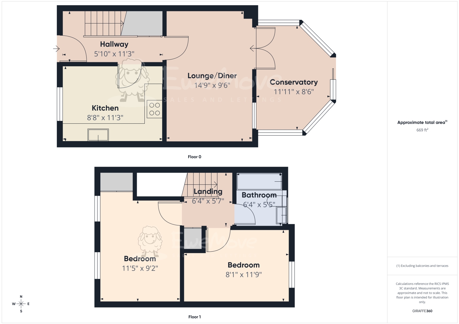 17, Webster Way, Folkestone floorplan