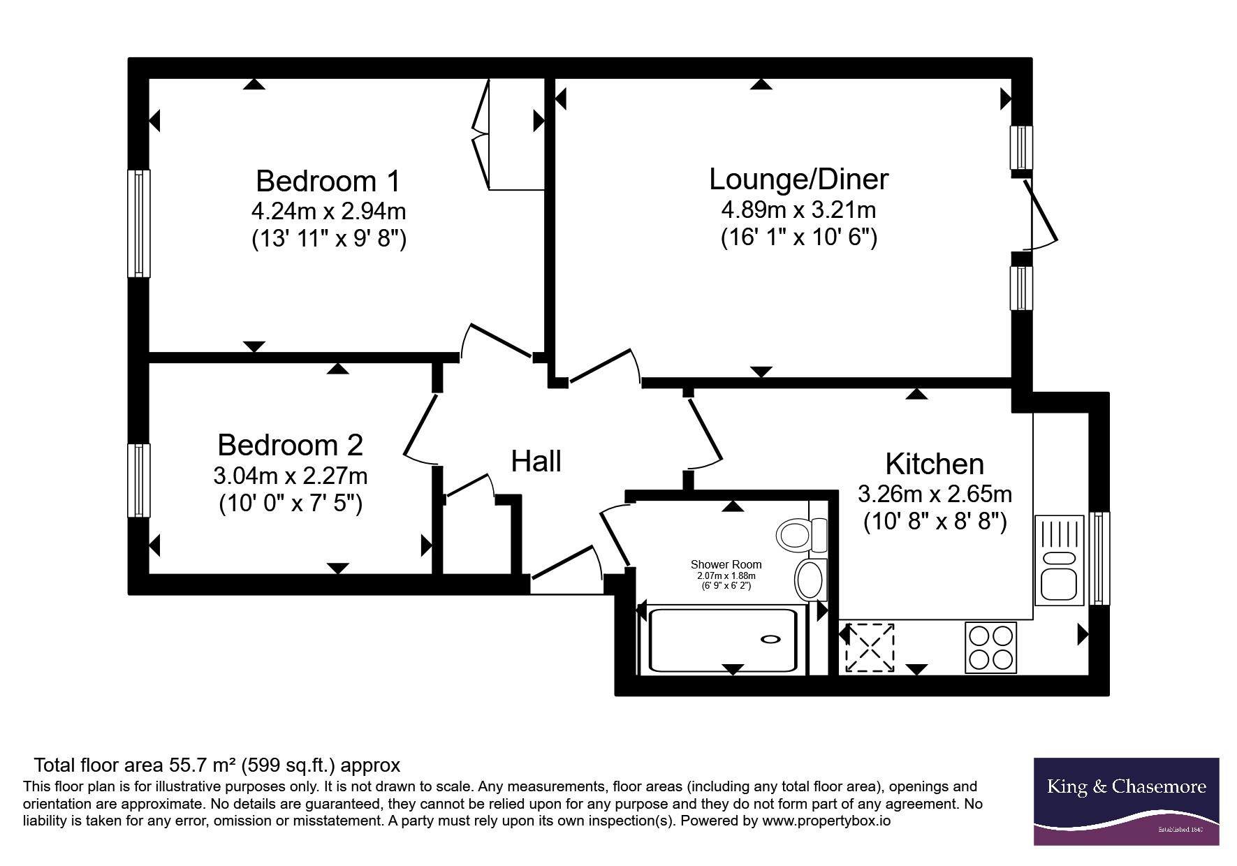 1, Bewick Gardens, West Sussex floorplan