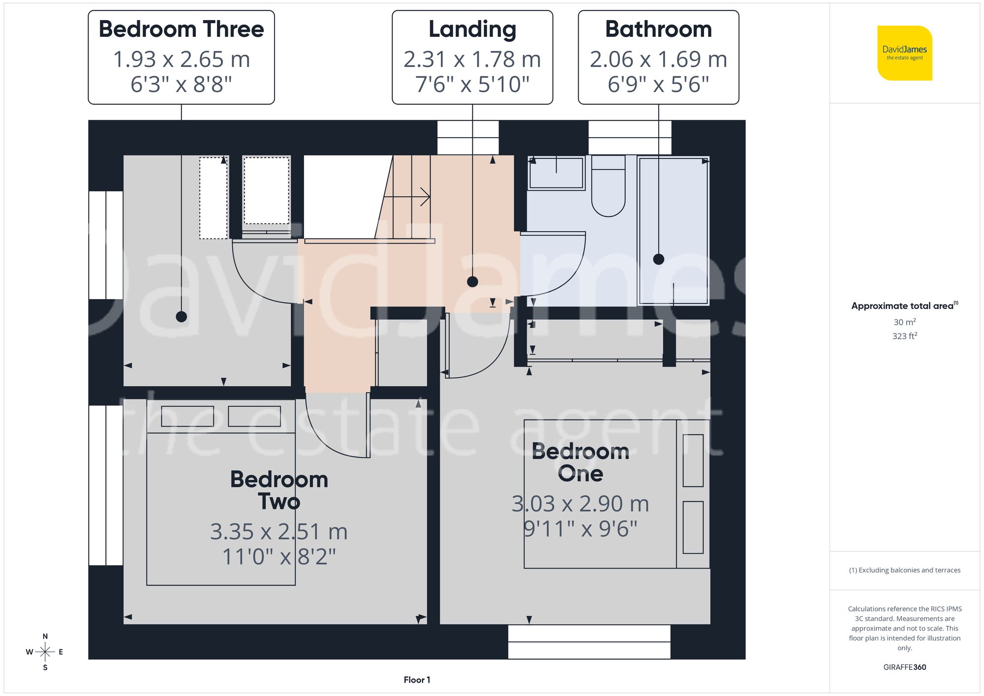 1 Mayfair Gardens, Nottingham floorplan