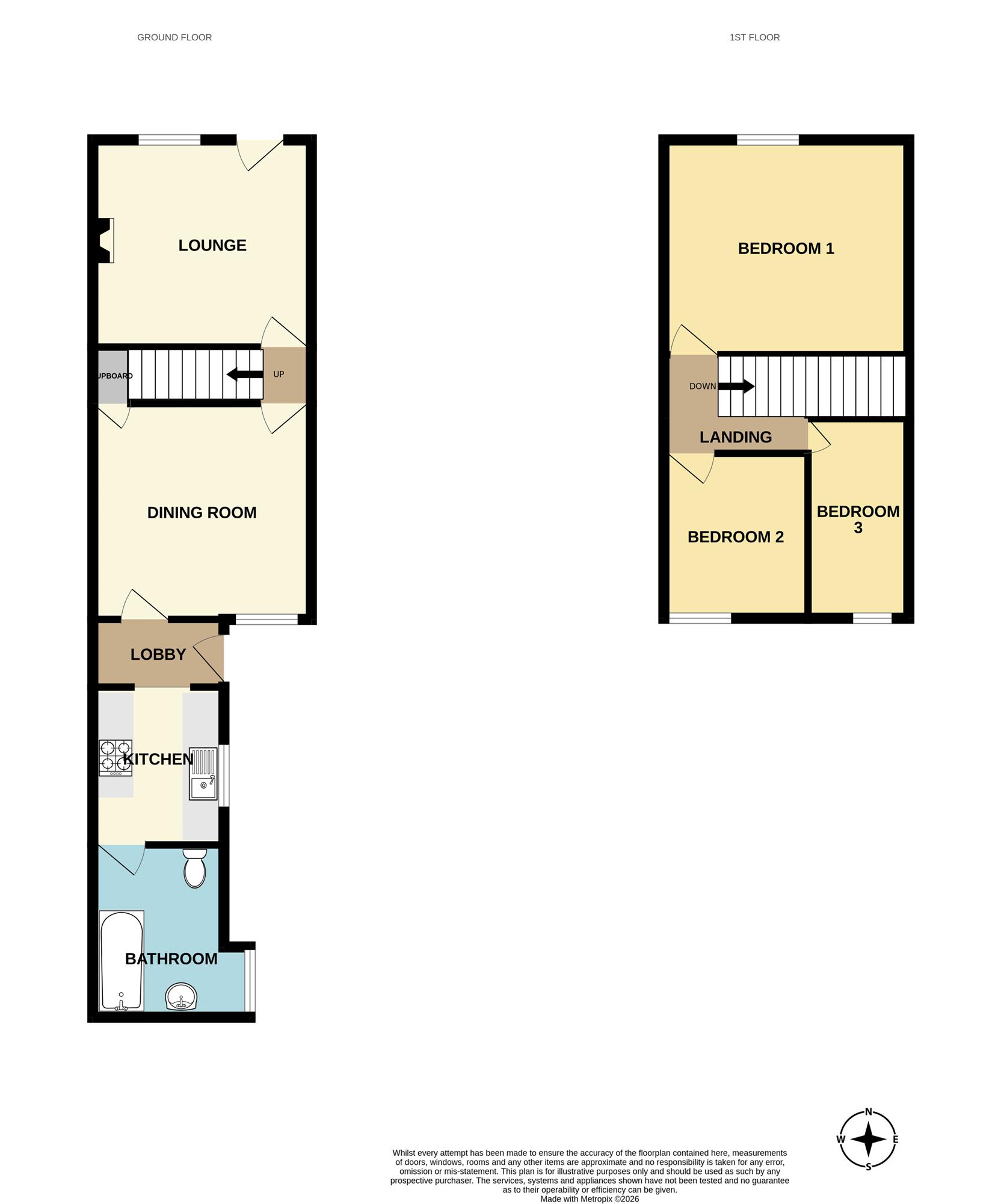 48, Colne Road, Brightlingsea floorplan